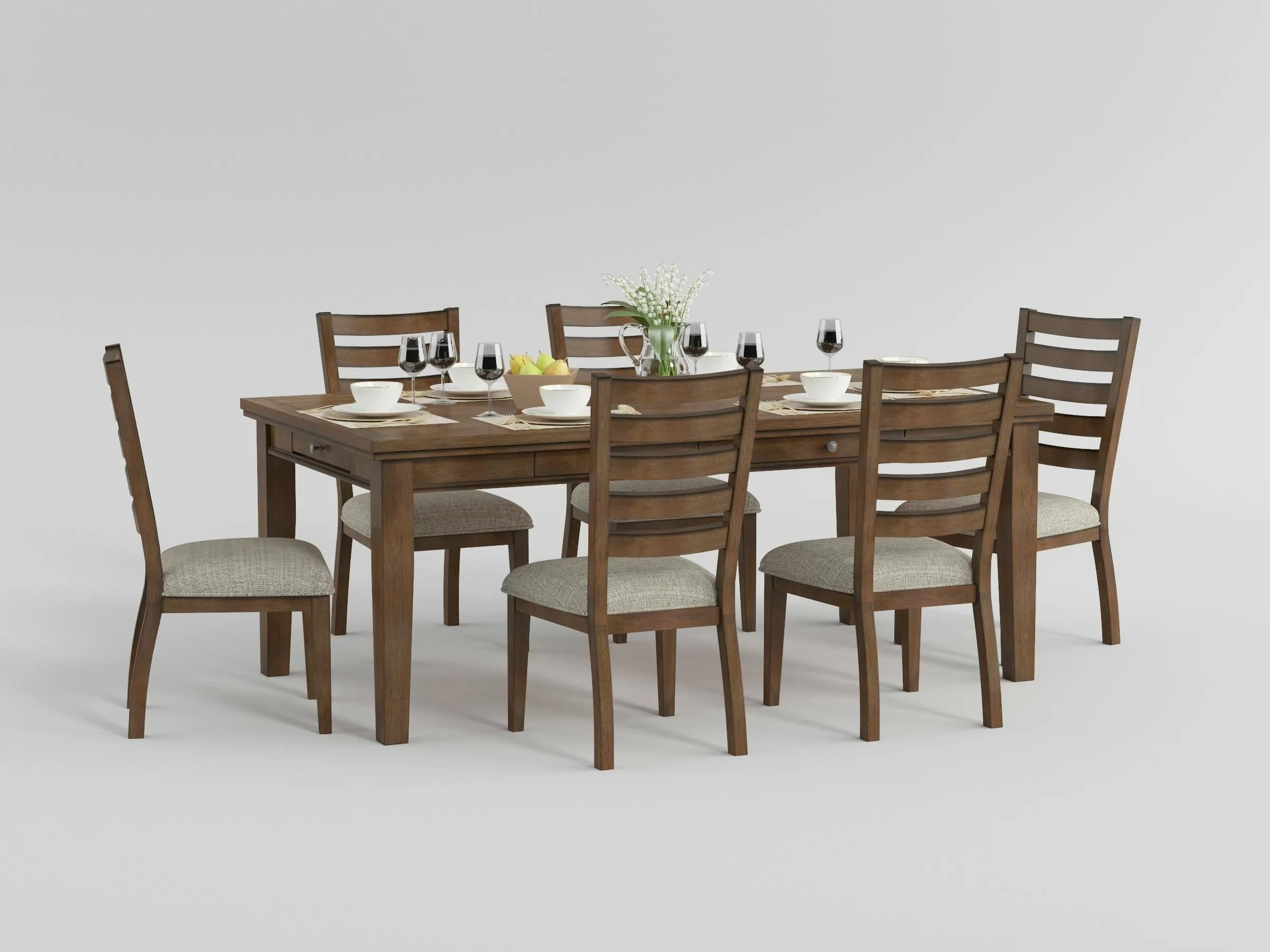 Tigard Cherry Dining Set - Image 8