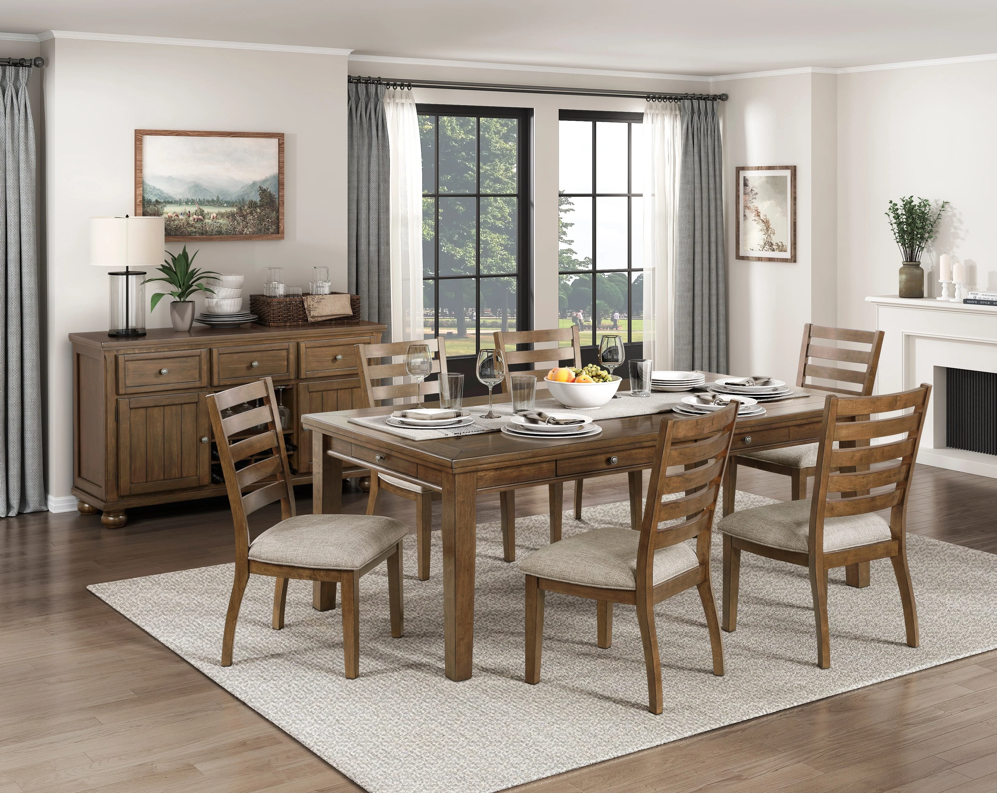 Tigard Cherry Dining Side Chair, Set of 2 - Image 4
