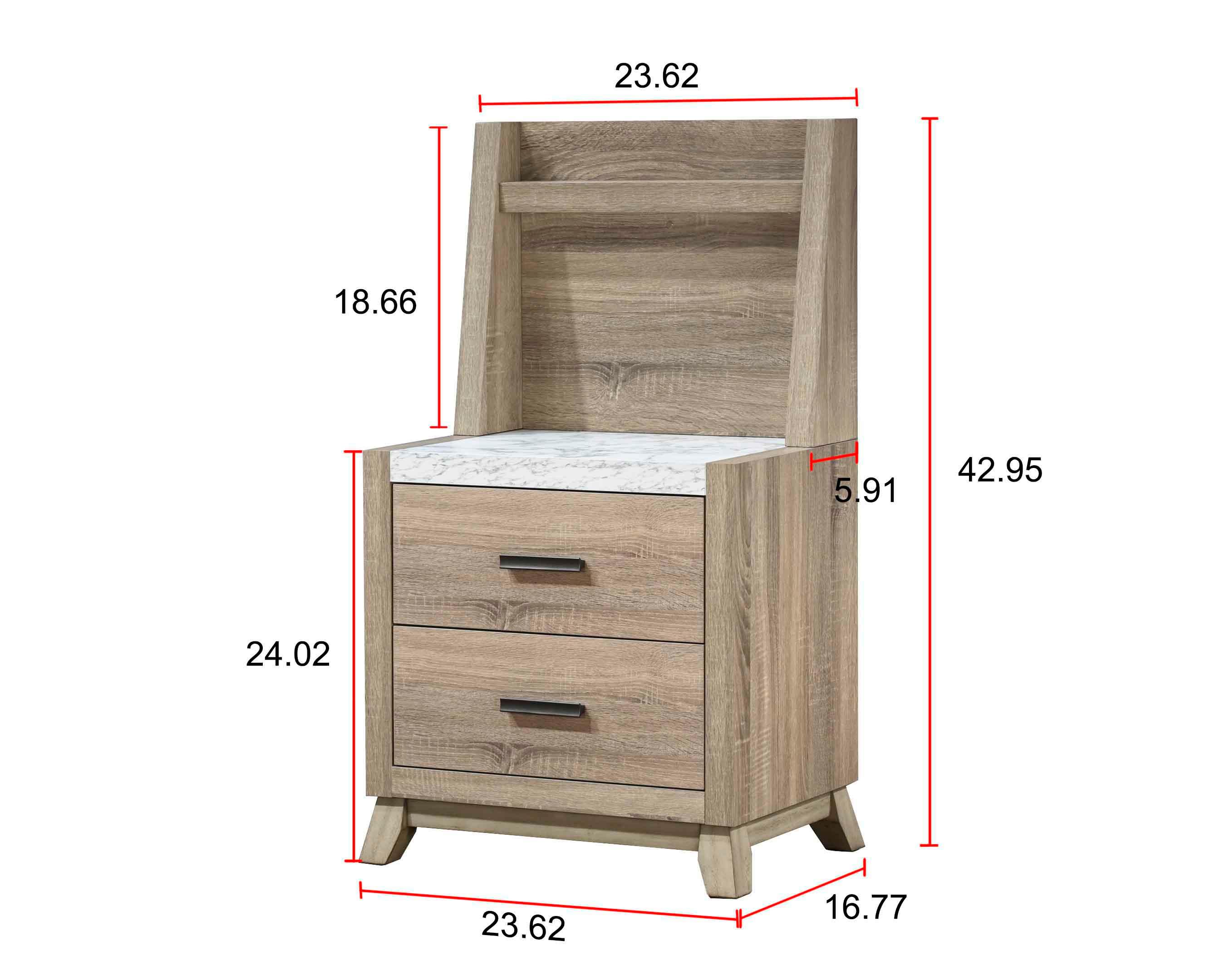 Tilston Natural Panel Bedroom Set - Image 14