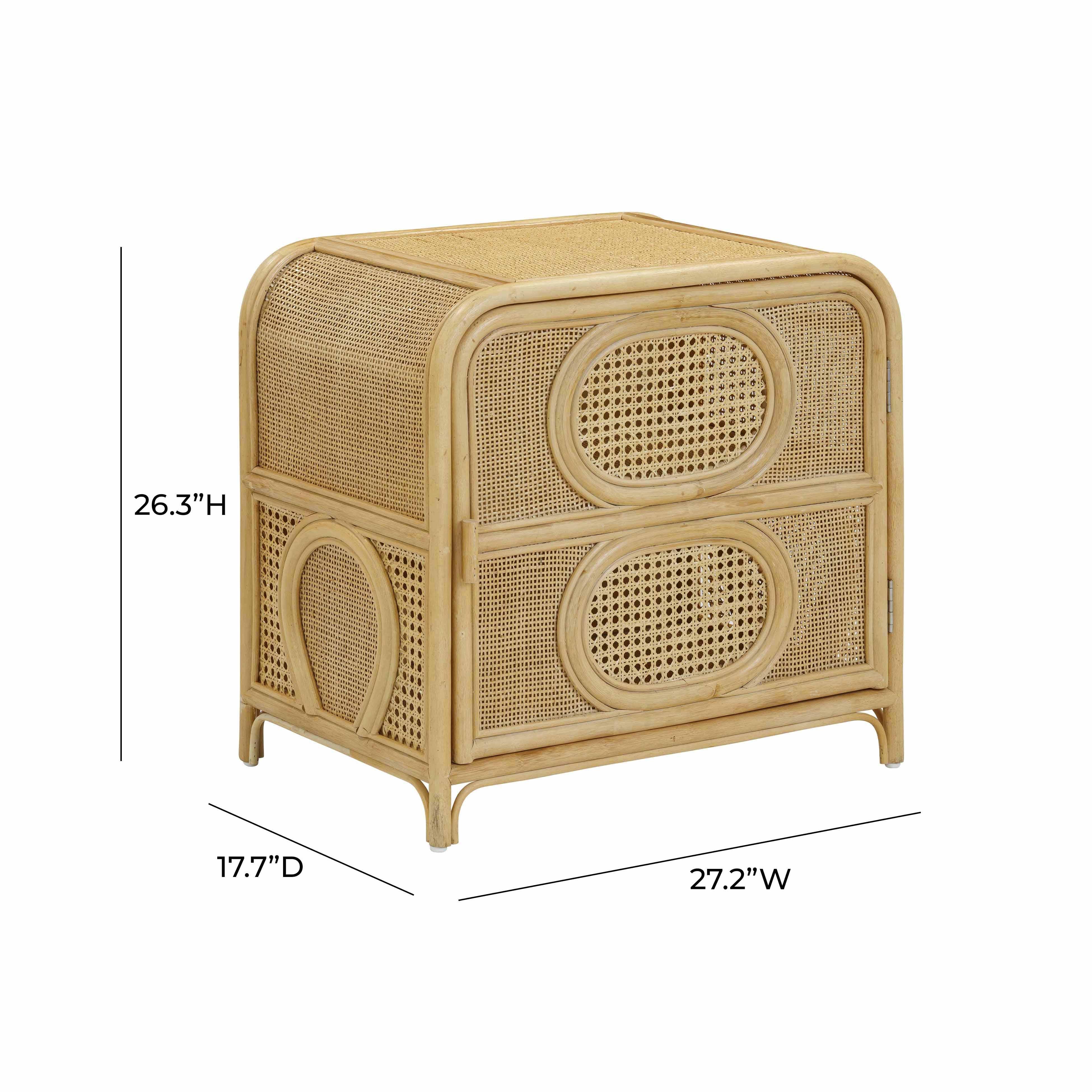 Tina Rattan Nightstand - Image 7