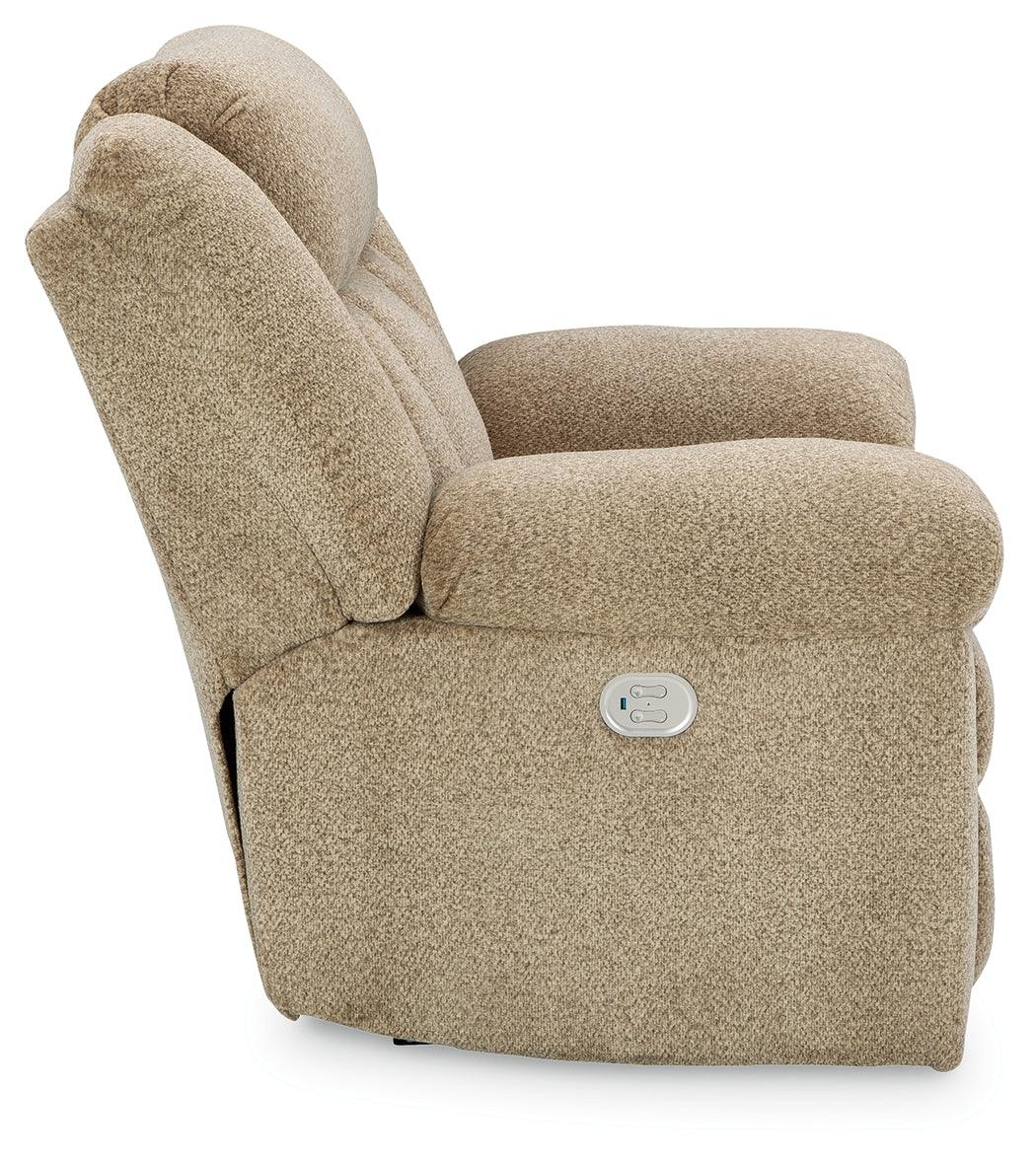 Tip-Off Wheat Oversized Dual Power Recliner - Image 5