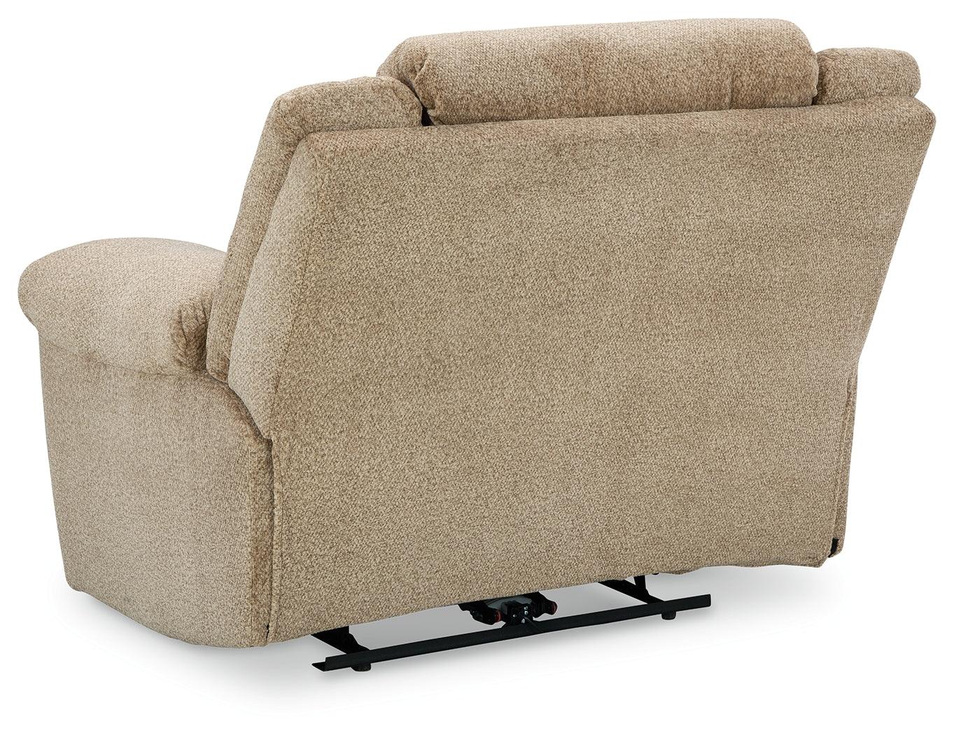 Tip-Off Wheat Oversized Dual Power Recliner - Image 6