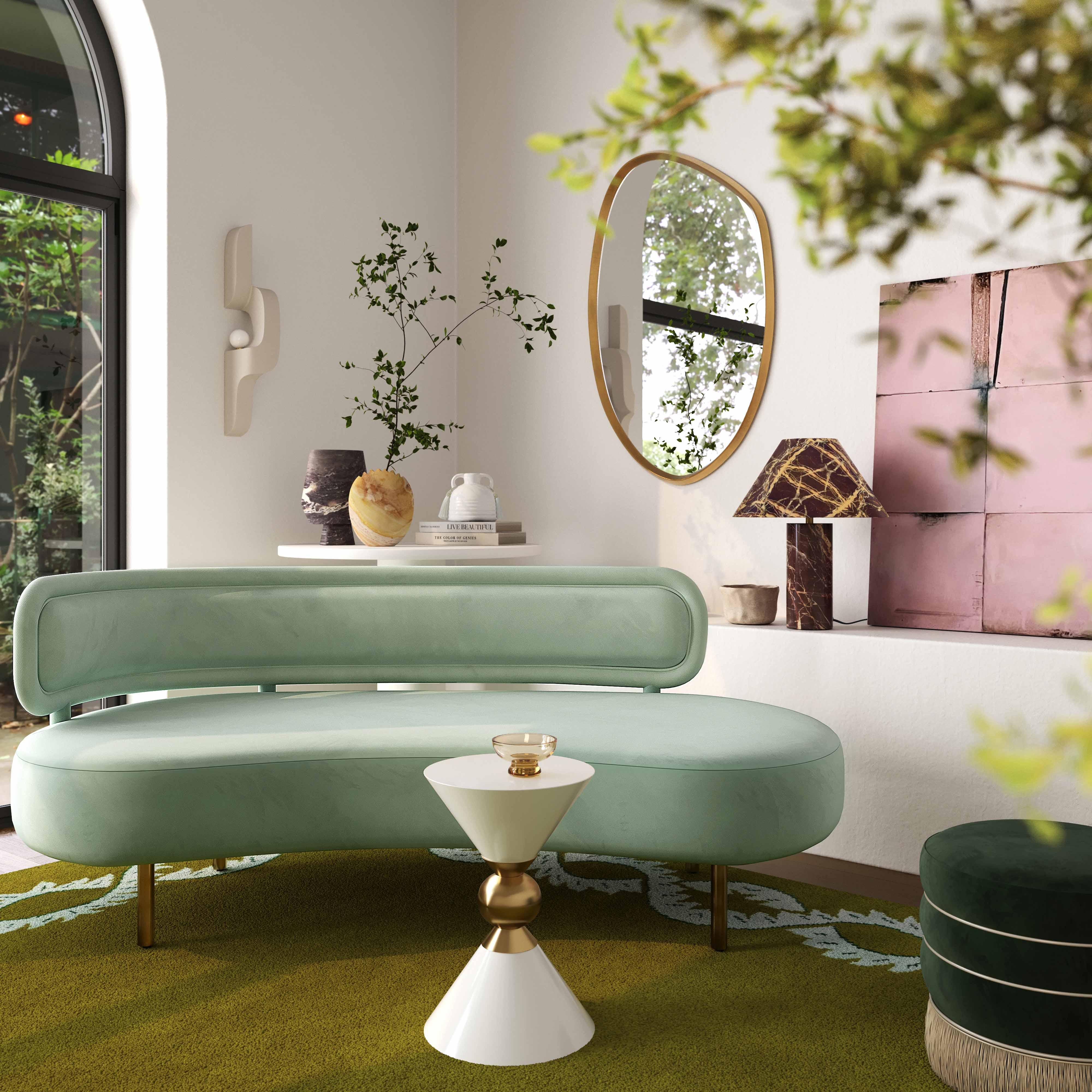 Tischa Upholstered Sofa - Image 18