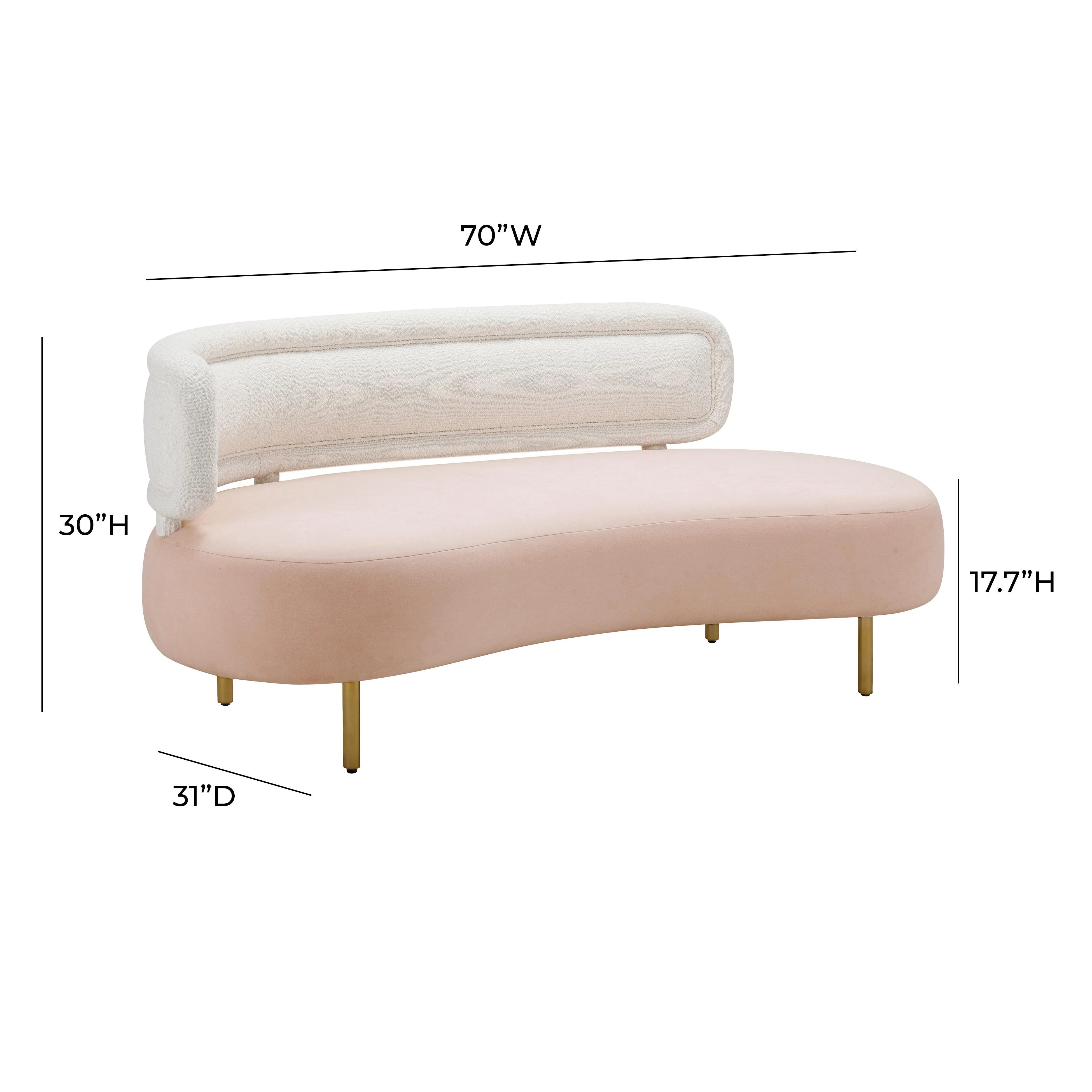 Tischa Upholstered Sofa - Image 8