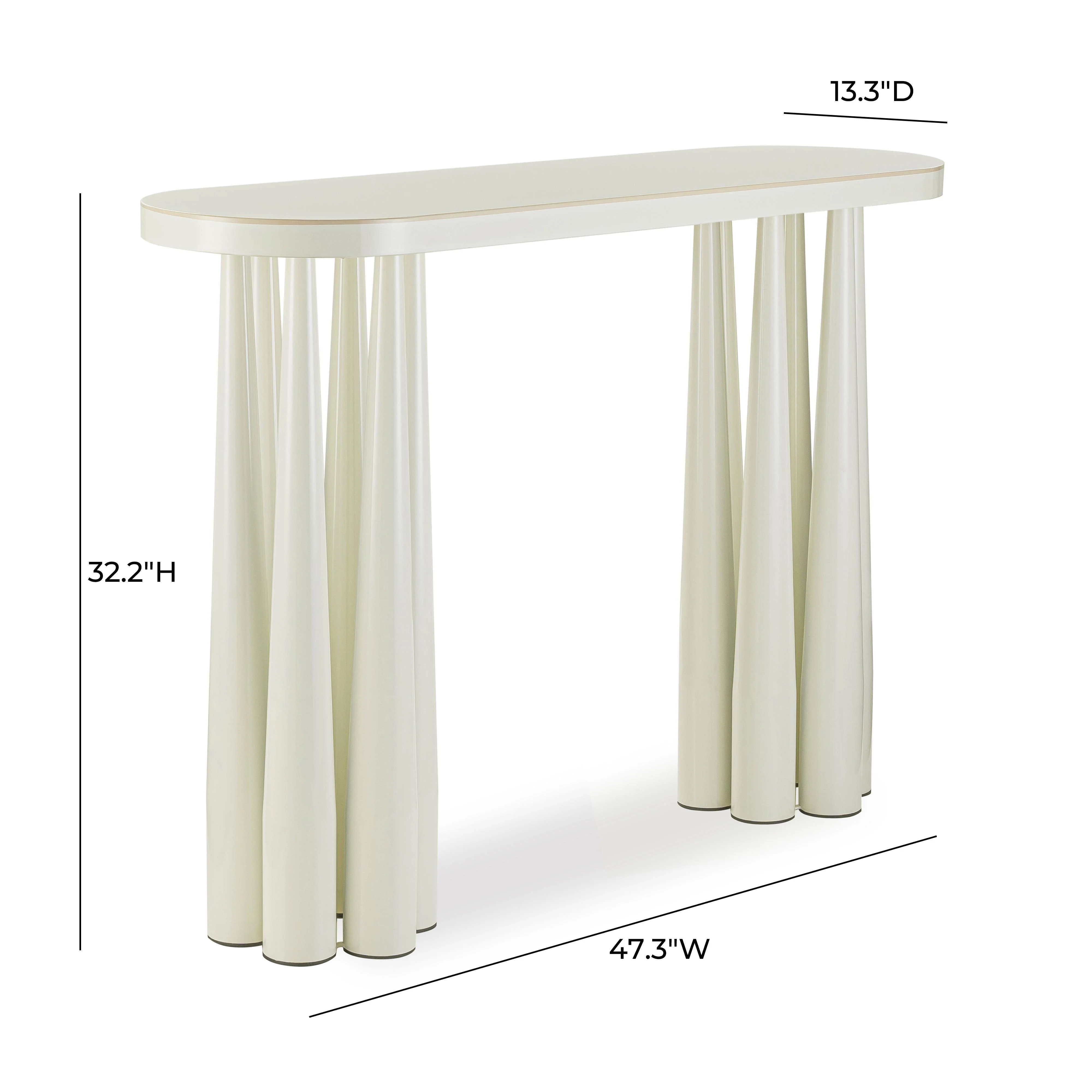 Titan Glossy Console Table - Image 14
