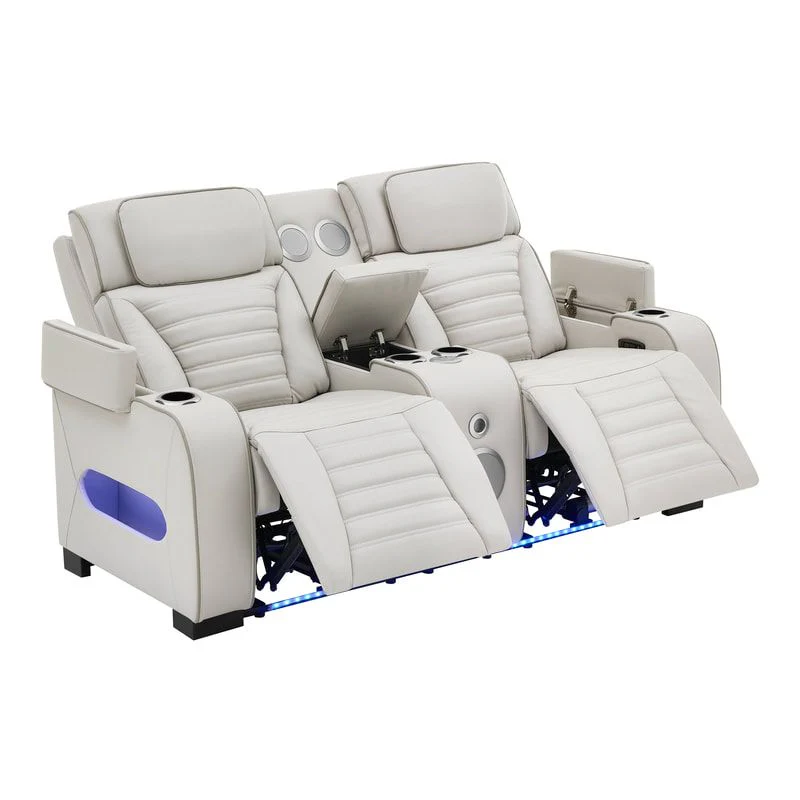 Tokyo Sand 3-Piece Power Reclining Living Room Set - Image 4