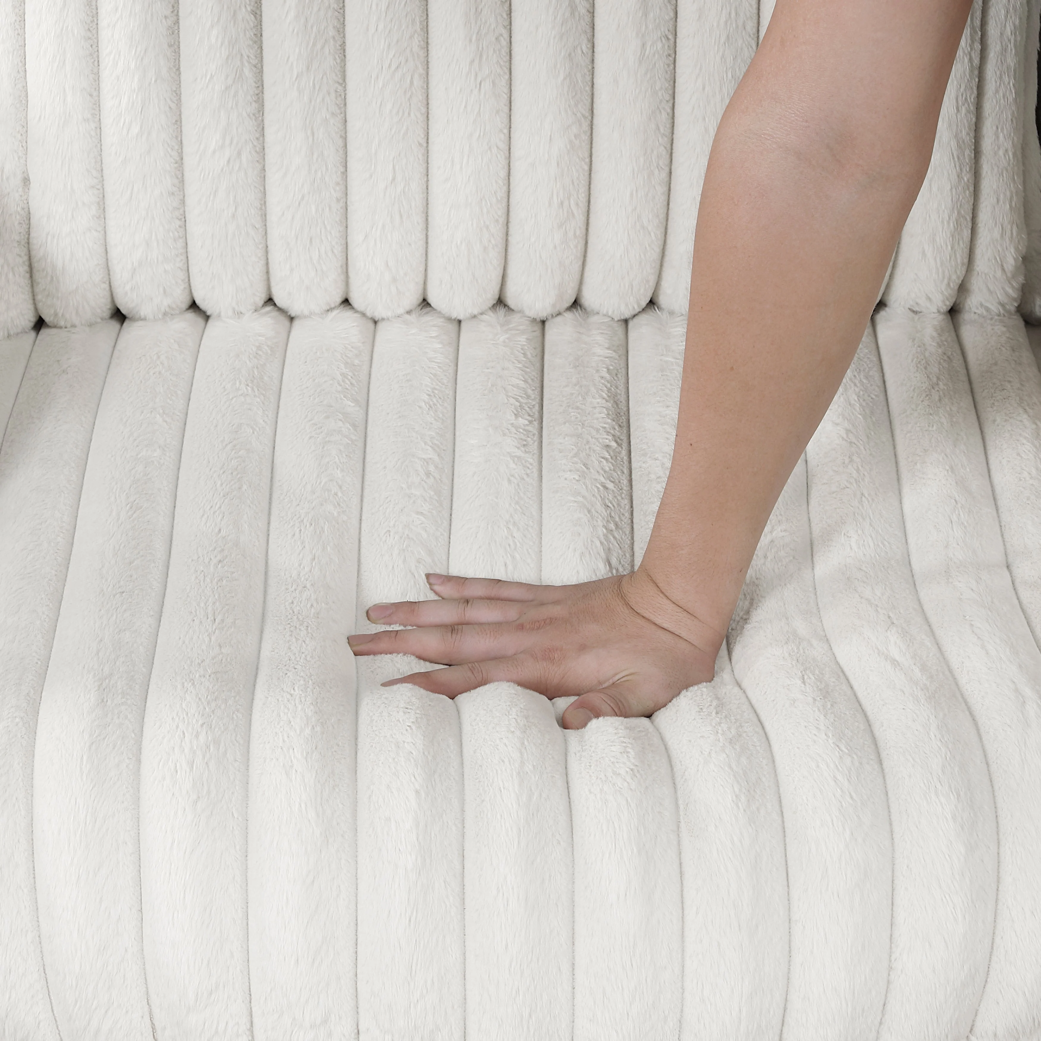 Tomball Beige Oversized Chaise Lounge - Image 9