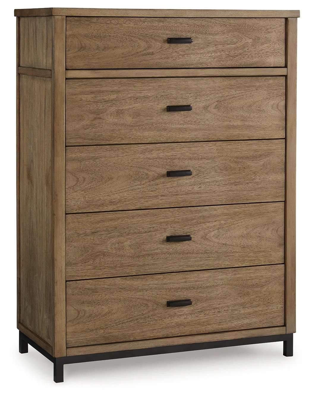 Tomtyn Light Brown Upholstered Platform Bedroom Set - Image 23
