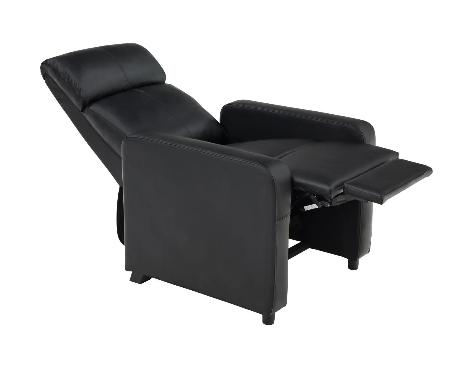 Toohey Black Upholstered Tufted Recliner Living Room Set - Image 4