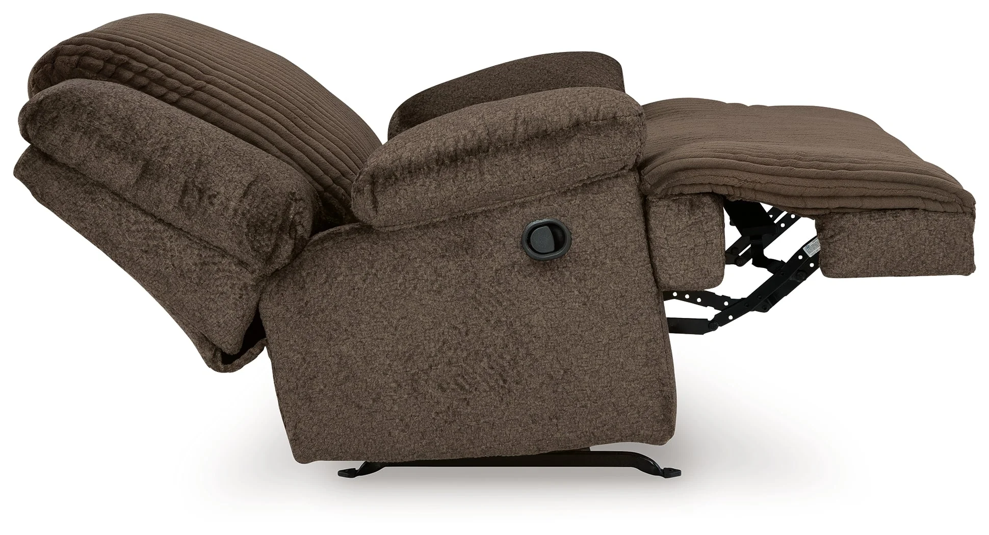 Top Tier 6-Piece Sectional with Recliner in Chocolate - Image 9