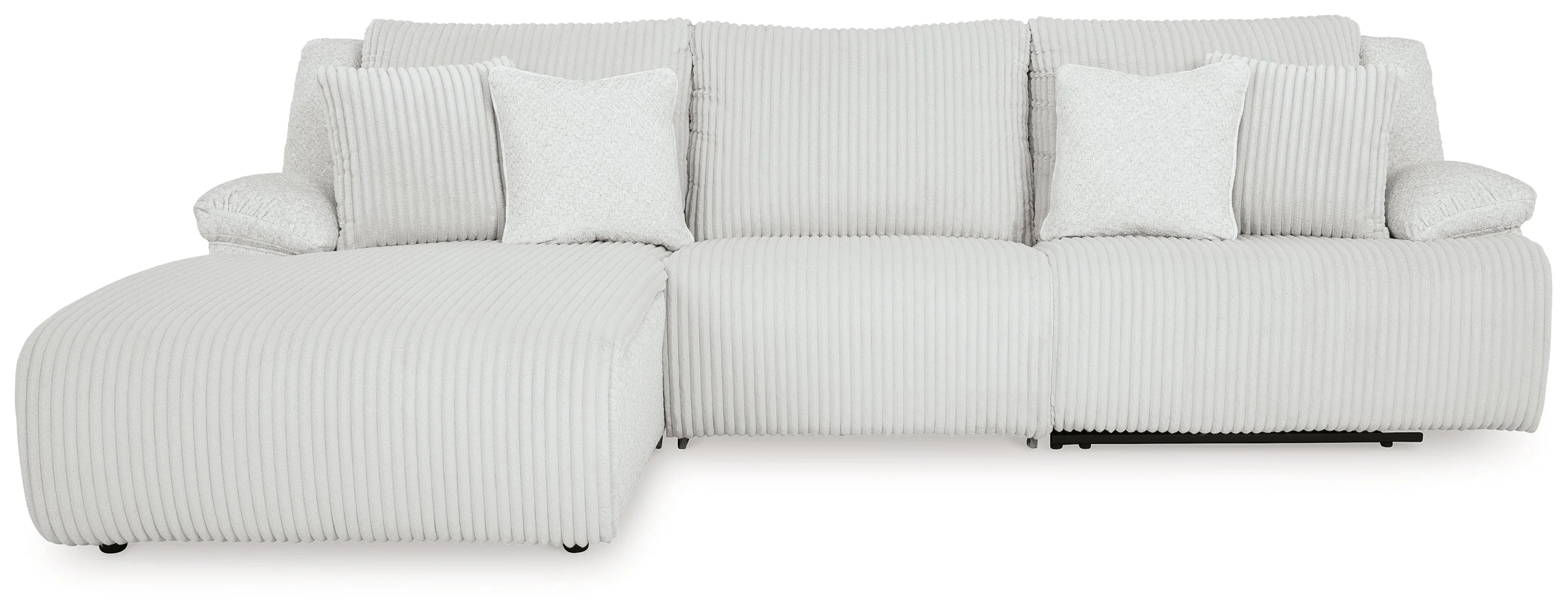 Top Tier Alloy 3-Piece LAF Chaise Reclining Sectional - Image 3