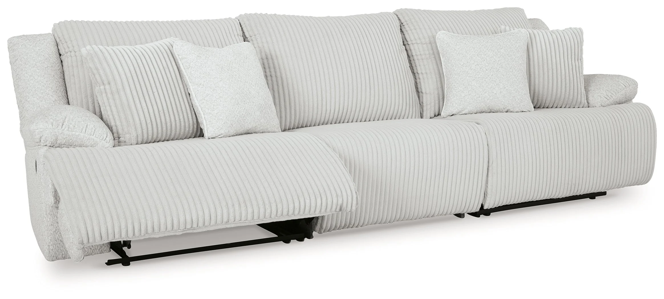 Top Tier Alloy 3-Piece Manual Reclining Modular Sofa - Image 3