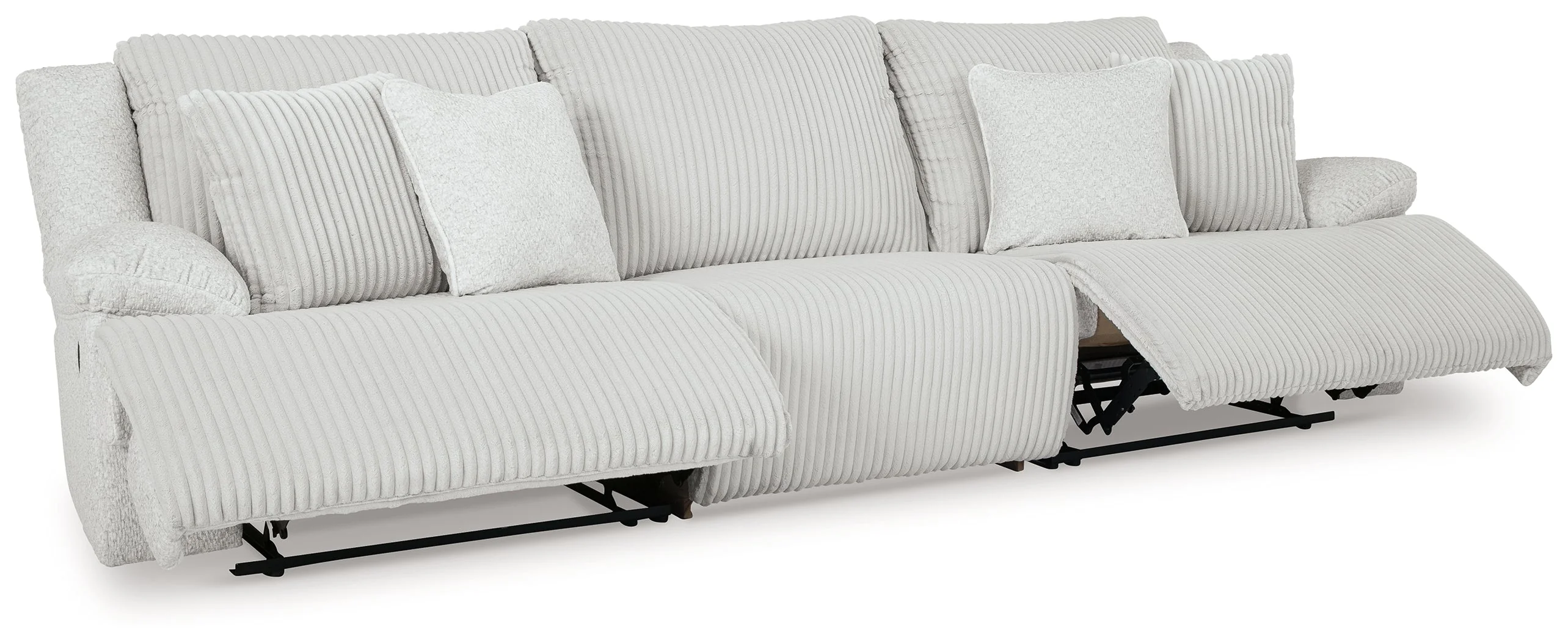 Top Tier Alloy 3-Piece Manual Reclining Modular Sofa - Image 4