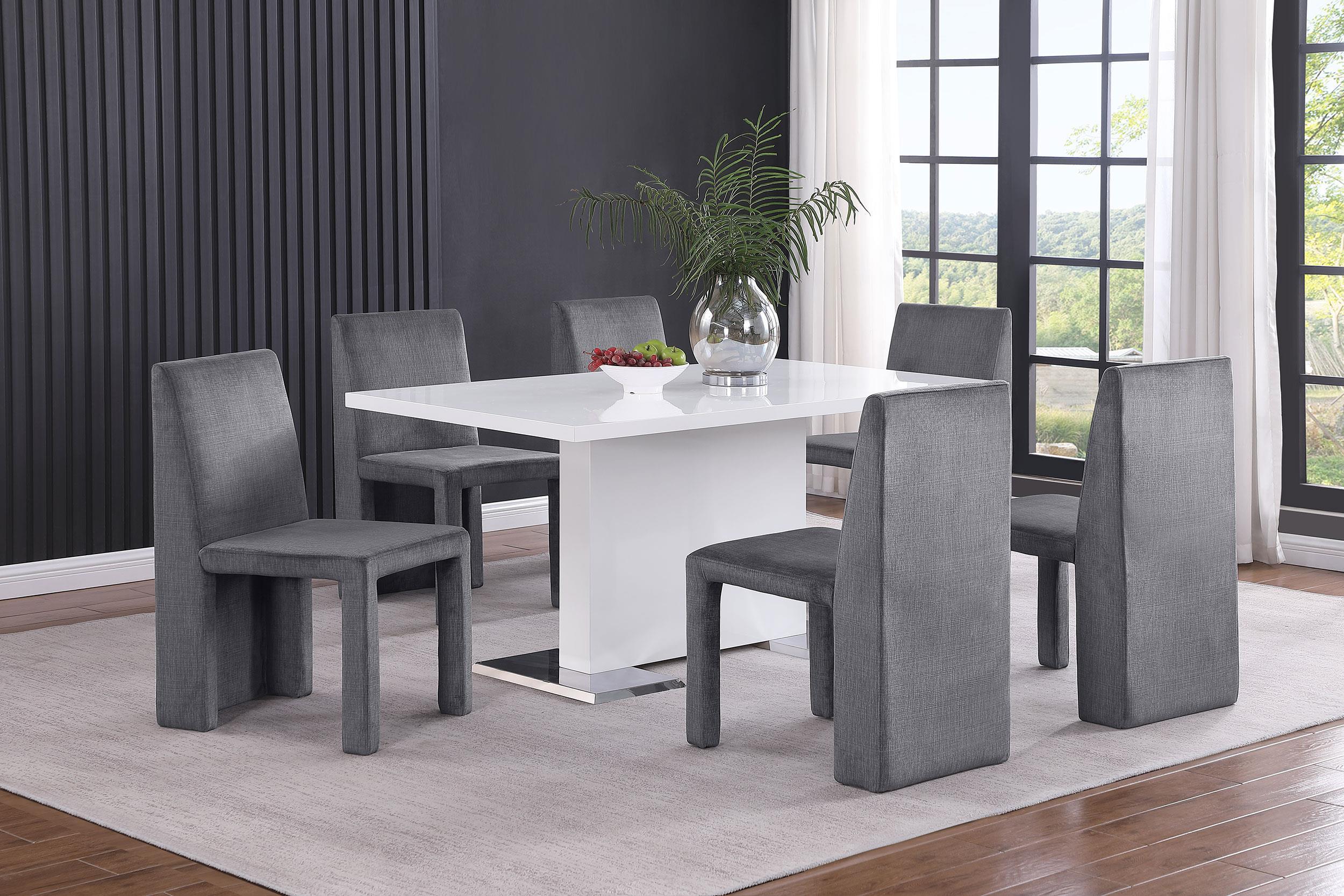 Tordera Velvet Upholstered Side Chair Grey (Set of 2) - Image 11