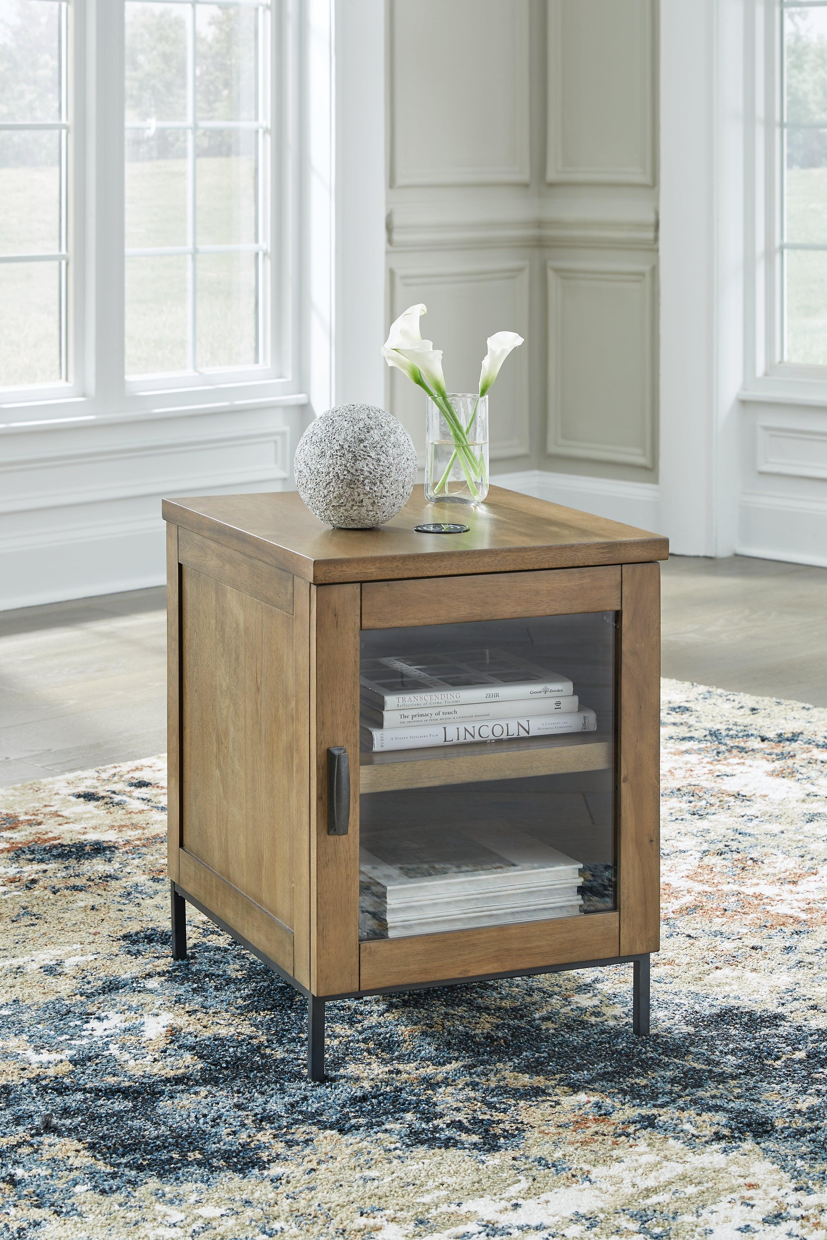 Torlanta Brown Chairside End Table - Image 9