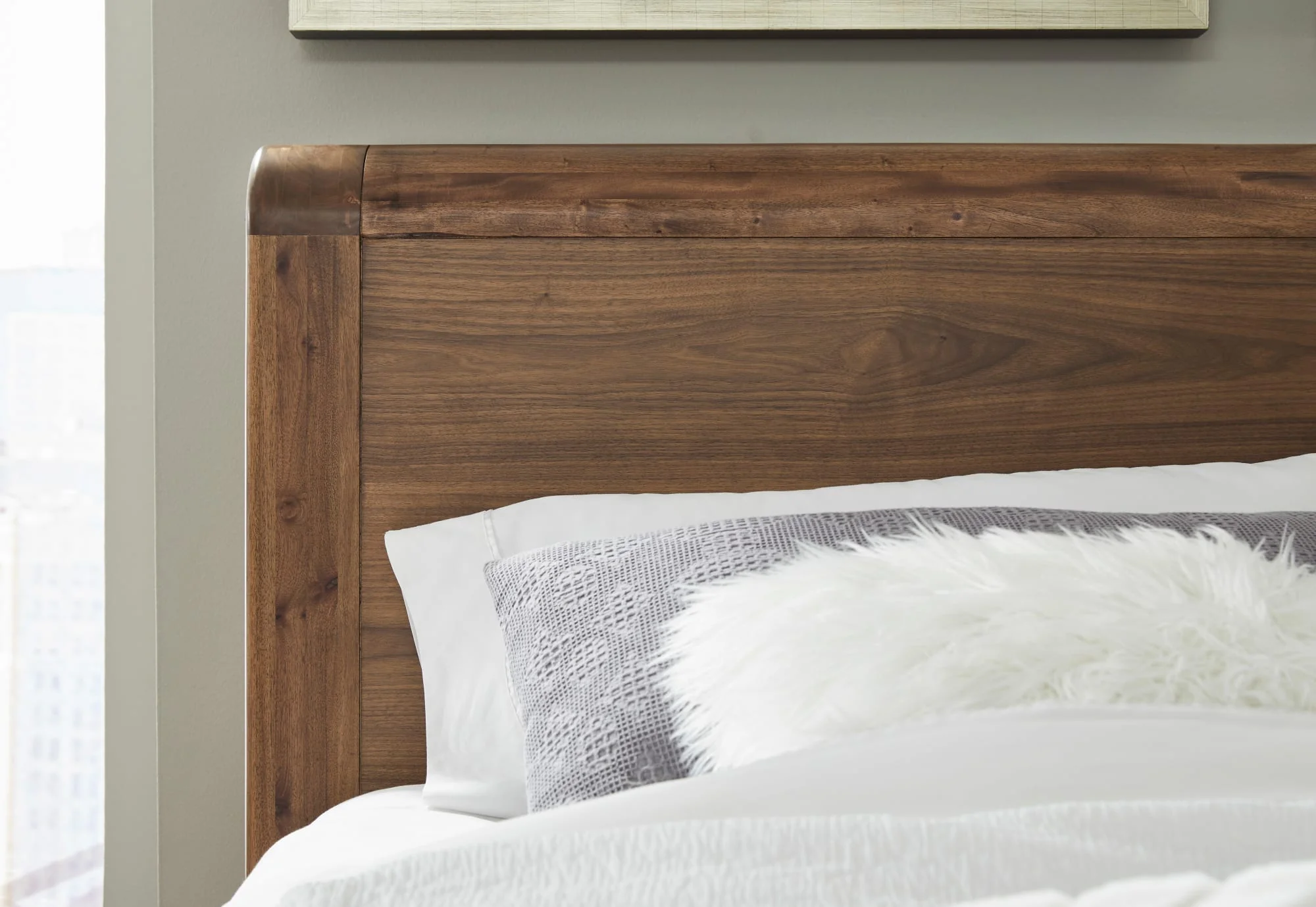 Totes English Walnut King Platform Bed - Image 2