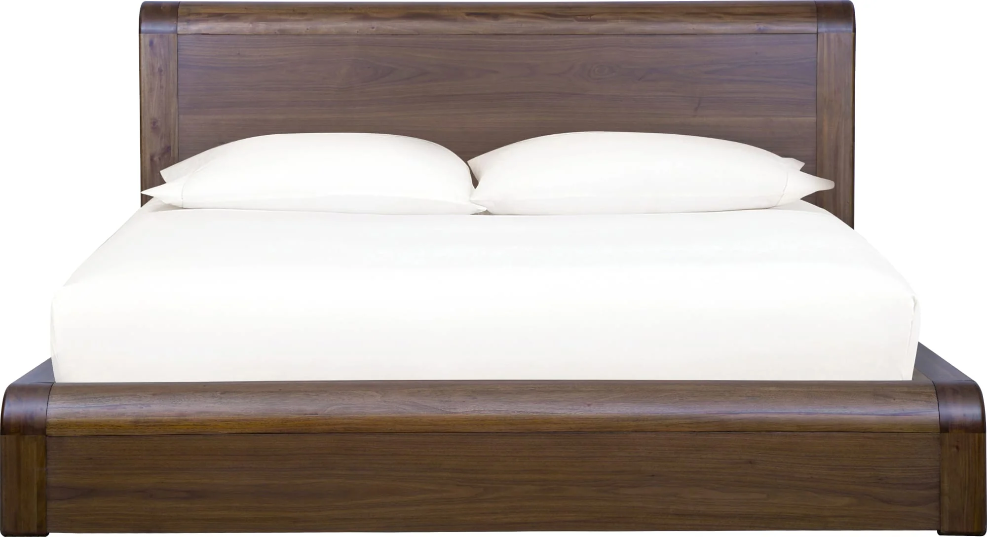 Totes English Walnut King Platform Bed - Image 3