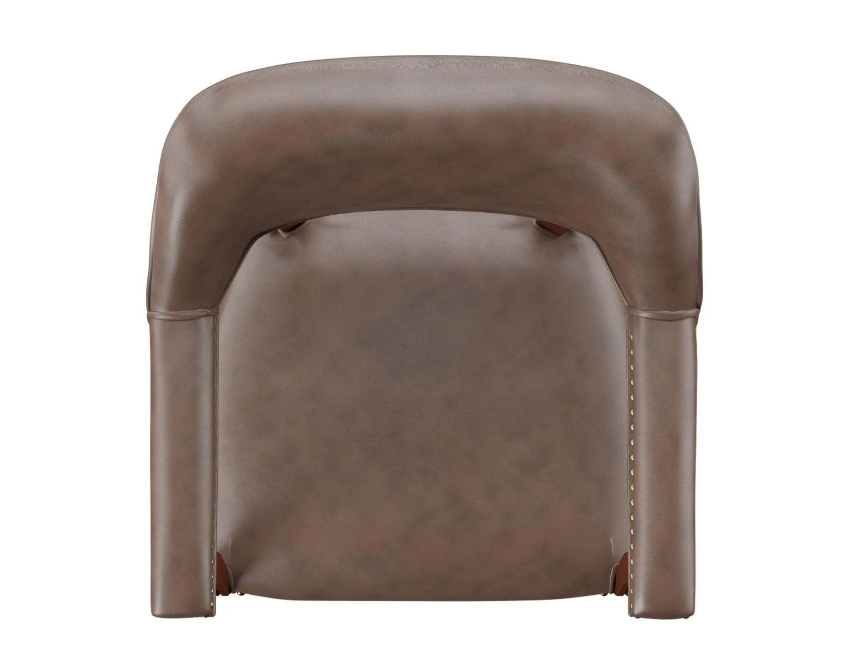 Tournament Arm Chair w/Casters – Brown - Image 6