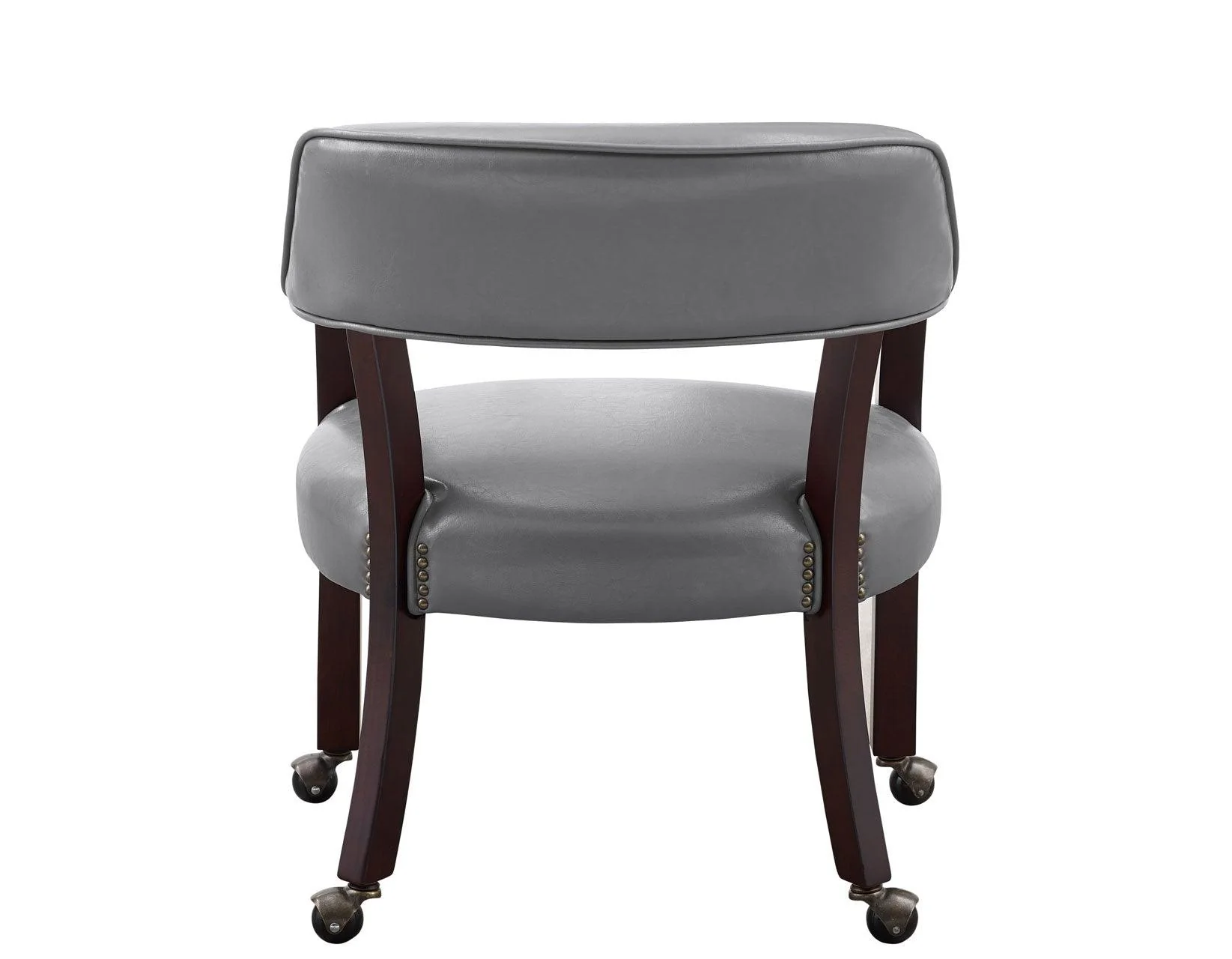 Tournament Arm Chair w/Casters, Gray - Image 3