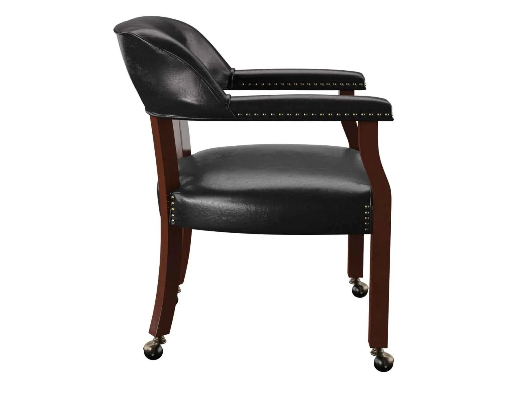 Tournament Game Table and Chairs, 6-Piece, Black(Table & 4 Side Chairs) - Image 3
