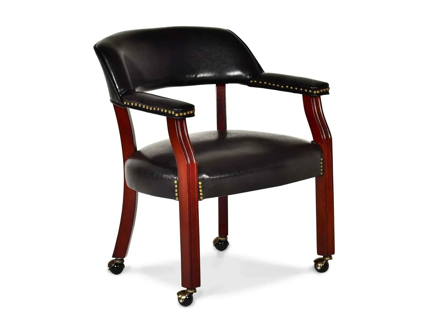 Tournament Game Table and Chairs, 6-Piece, Black(Table & 4 Side Chairs) - Image 6