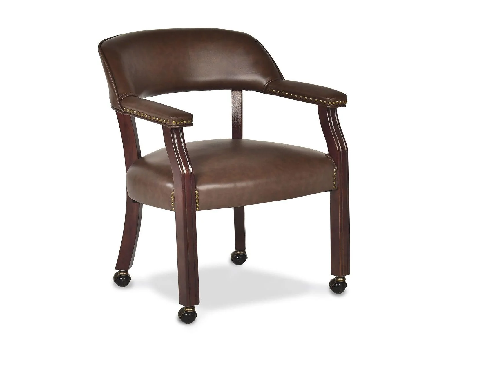 Tournament, Game Table and Chairs, 6-Piece, Brown(Table & 4 Side Chairs) - Image 10