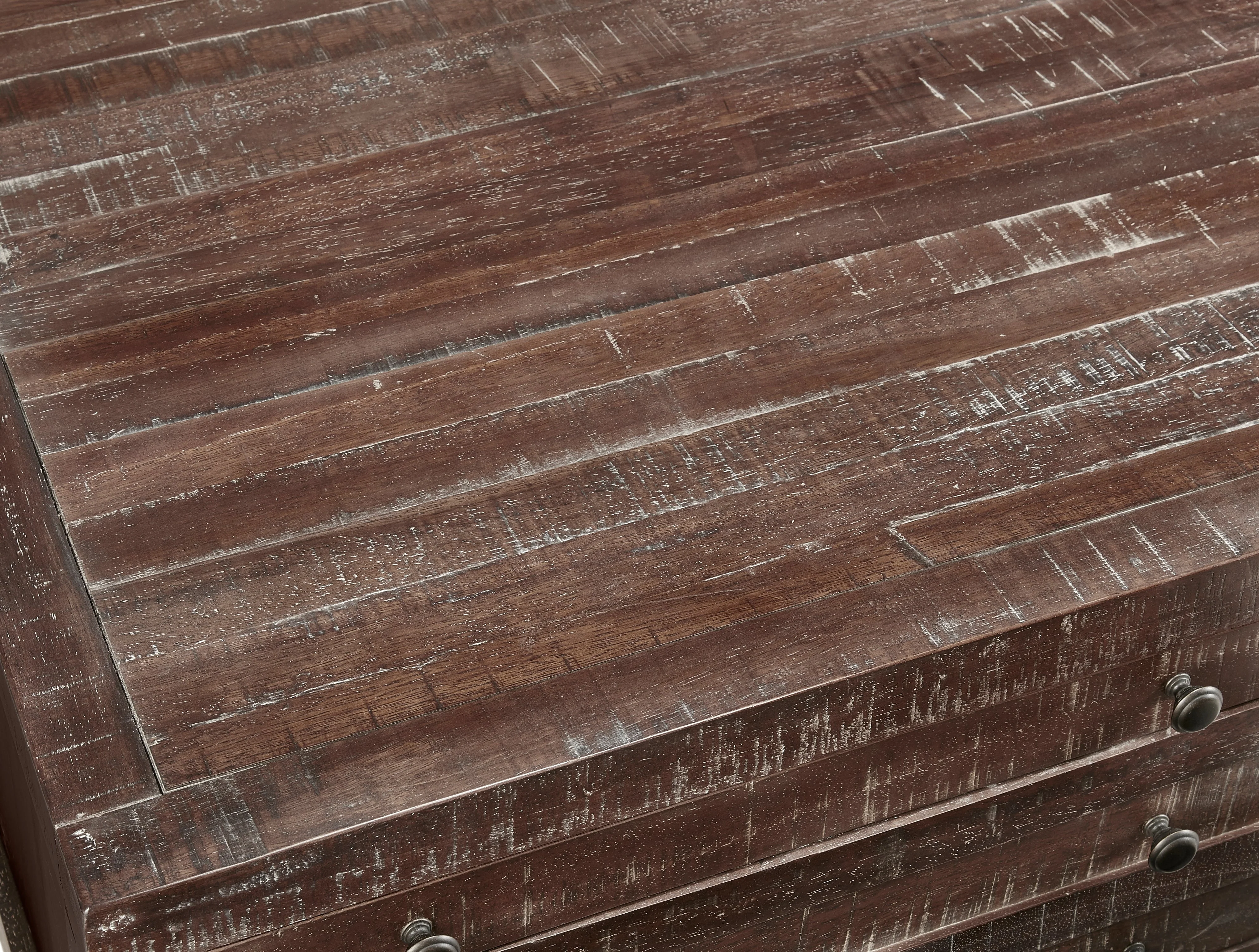 Townsend Solid Wood Castered Coffee Table in Java - Image 3