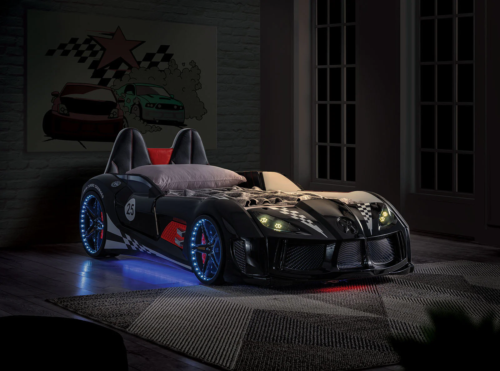 Trackster Black Bed - Image 2