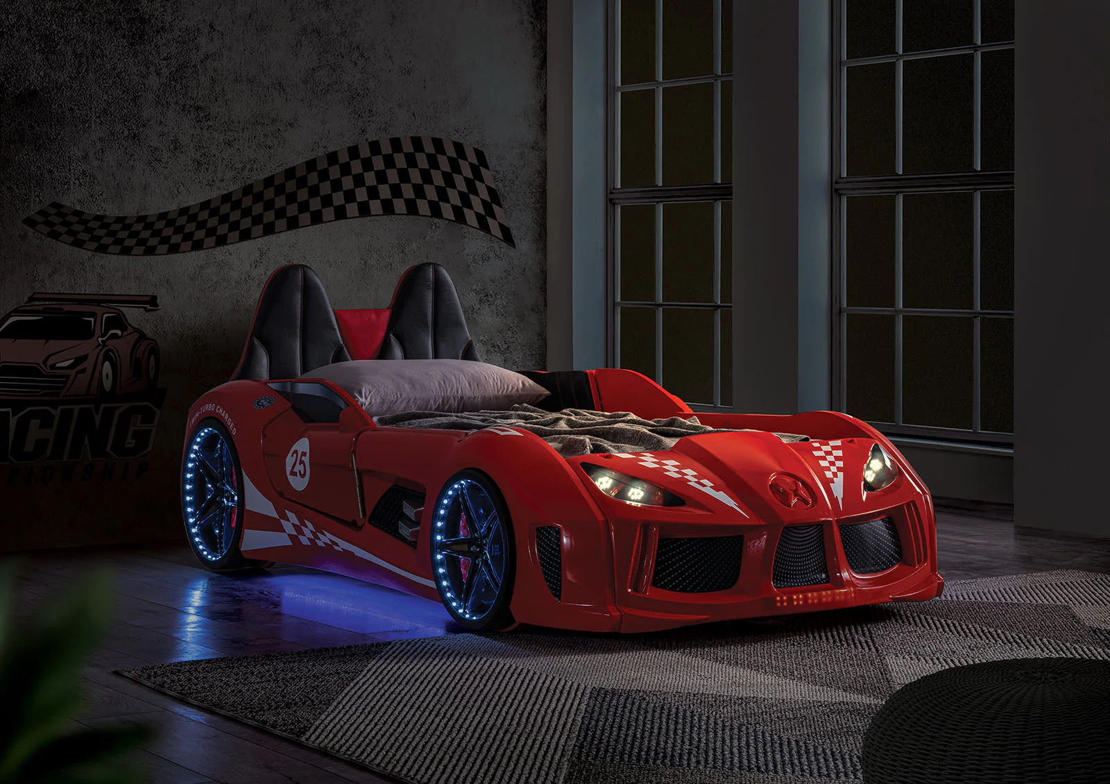 Trackster Red Bed - Image 2