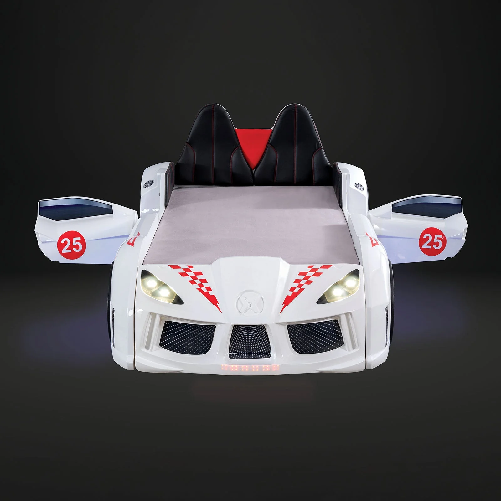 Trackster White Bed - Image 4