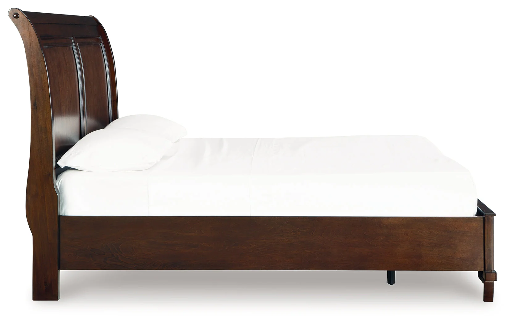 Trellington Brown Queen Sleigh Storage Bed - Image 4