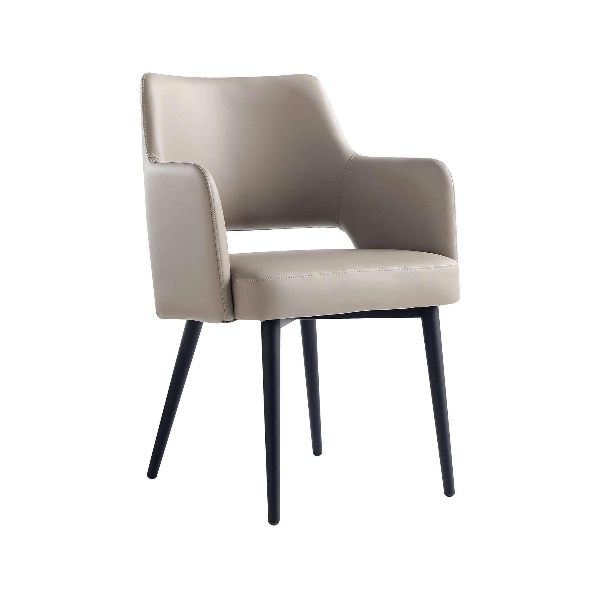 Tremont Dining Arm Chair in Taupe - Image 6