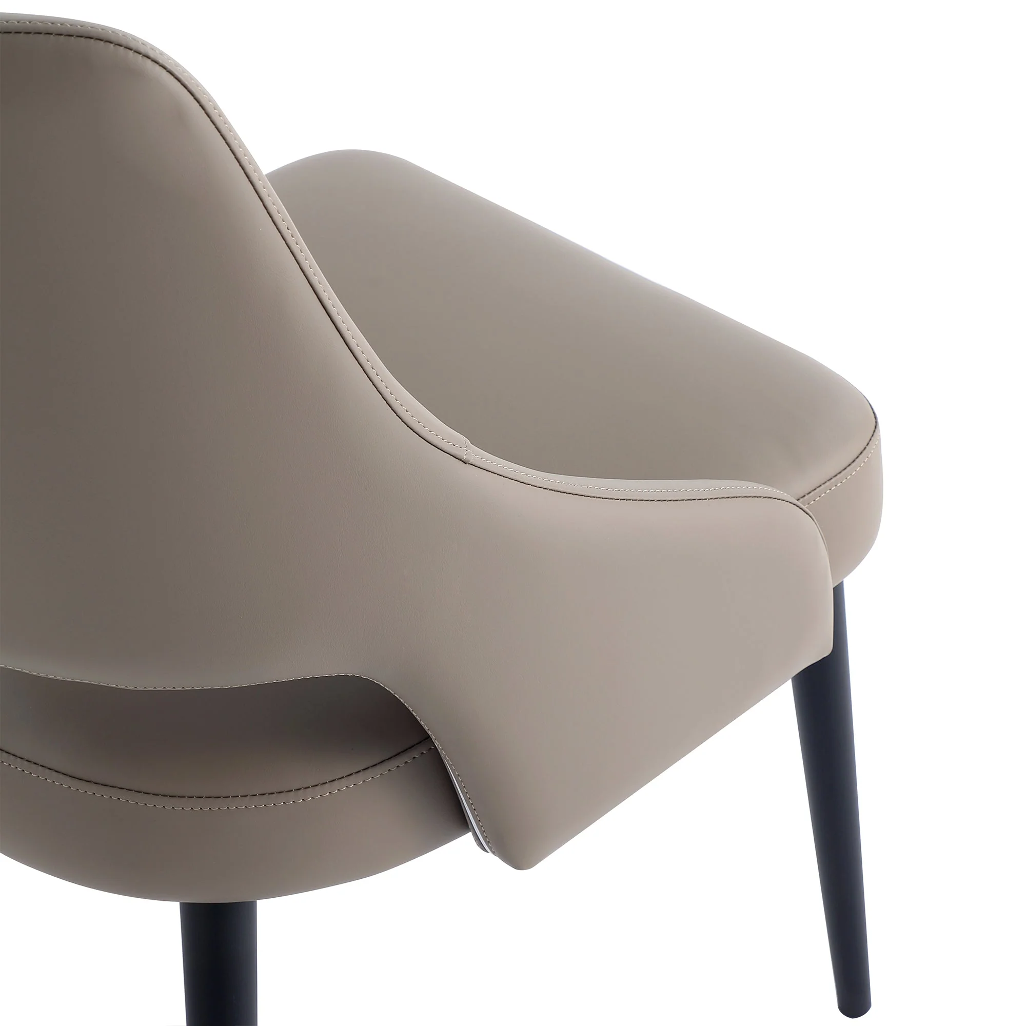 Tremont Dining Chair in Taupe (set of 2) - Image 5