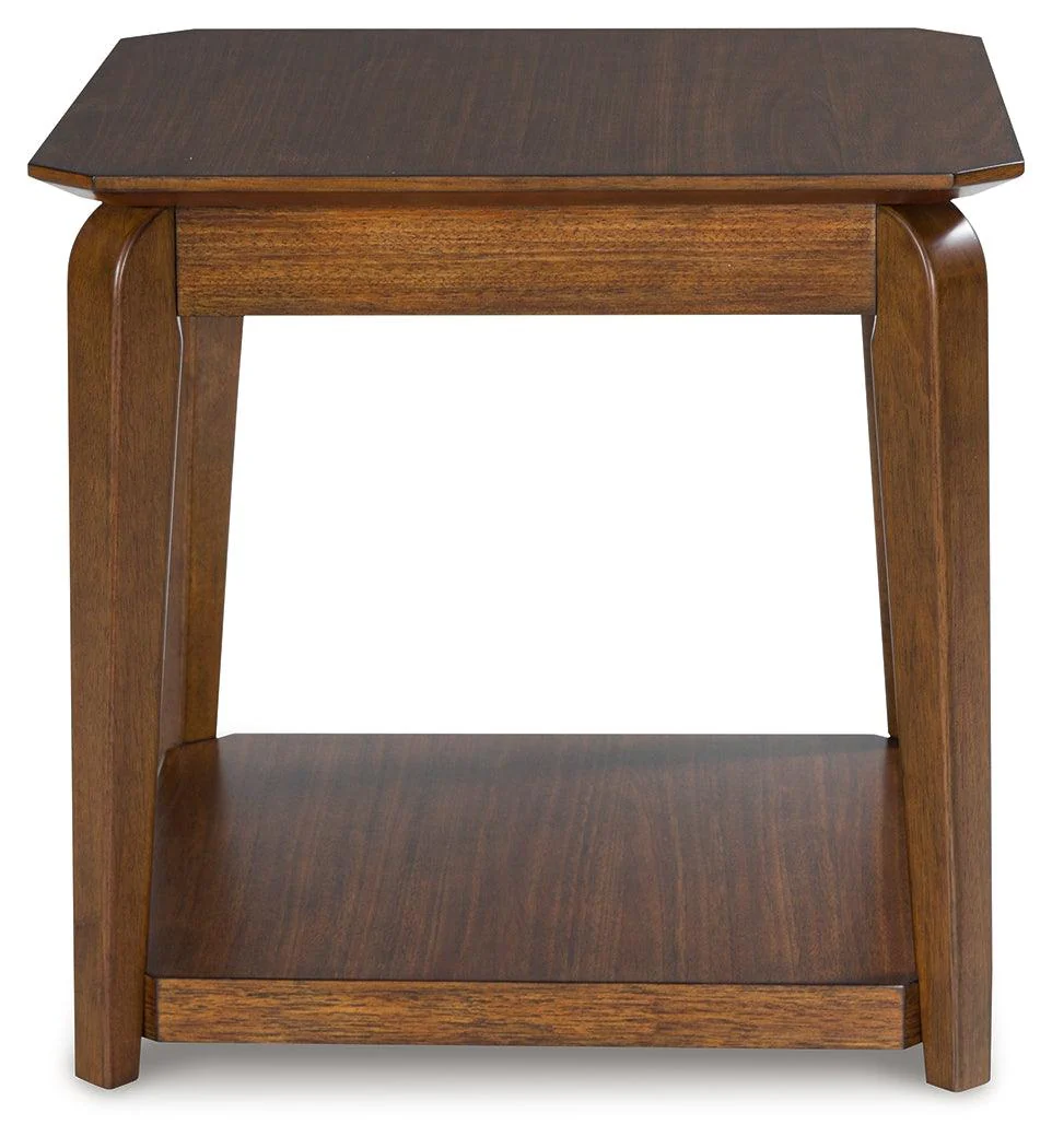 Trenmour Medium Brown End Table - Image 2