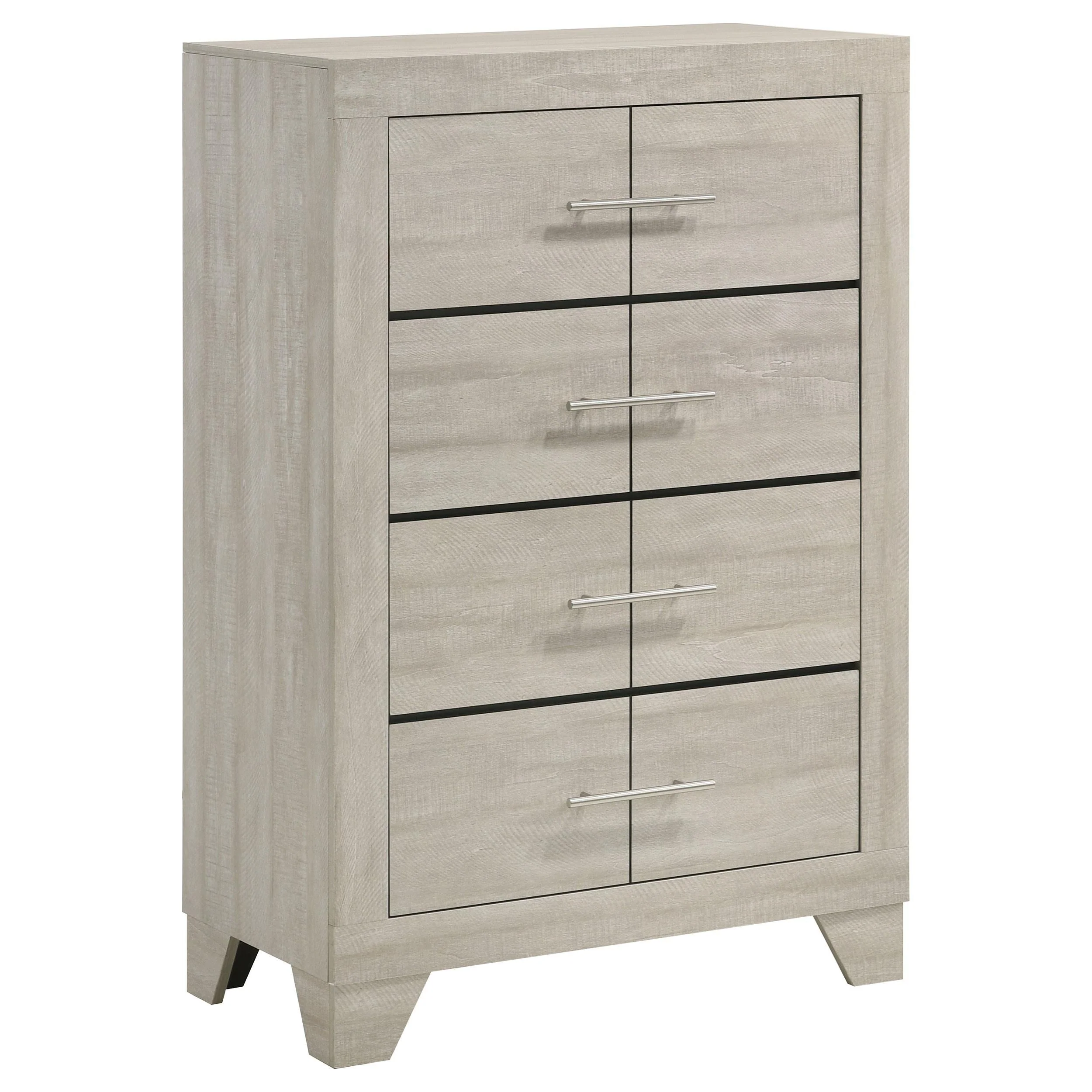 Trenton Rustic Cream 4-drawer Bedroom Chest of Drawers - Image 2