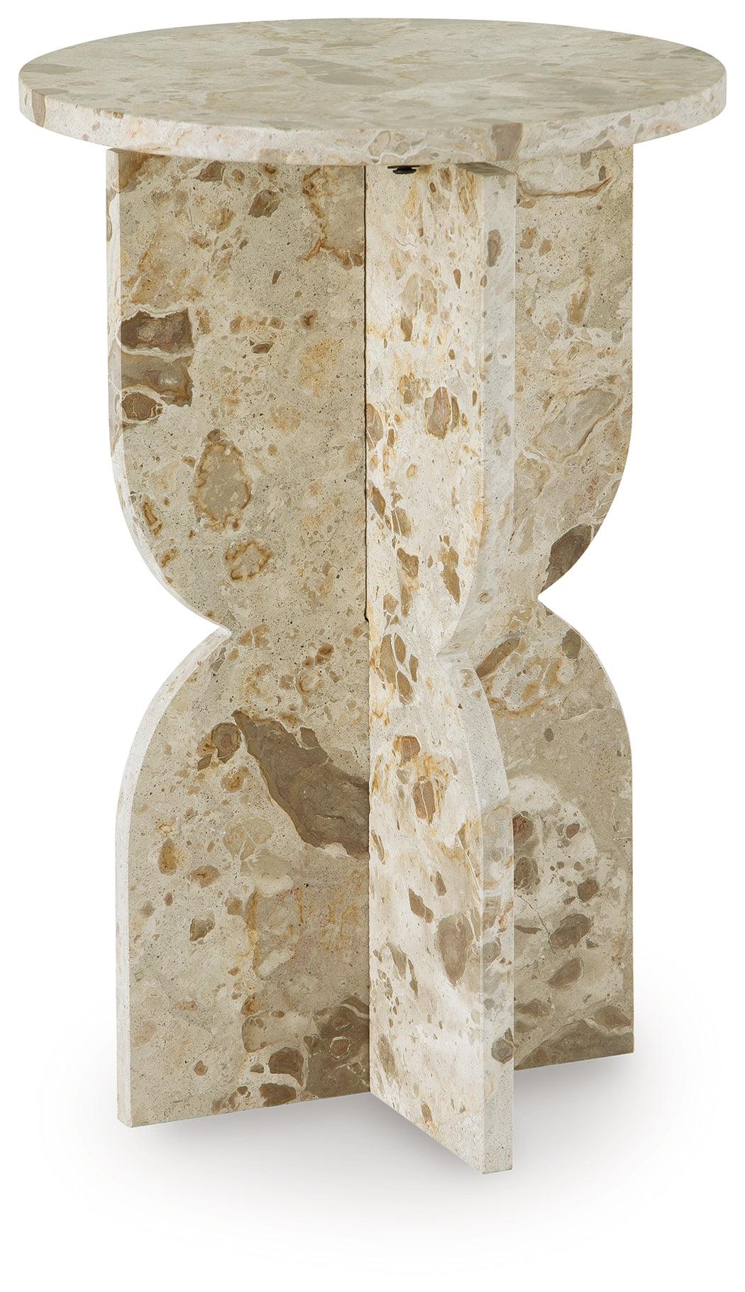 Treygan Beige Accent Table - Image 3