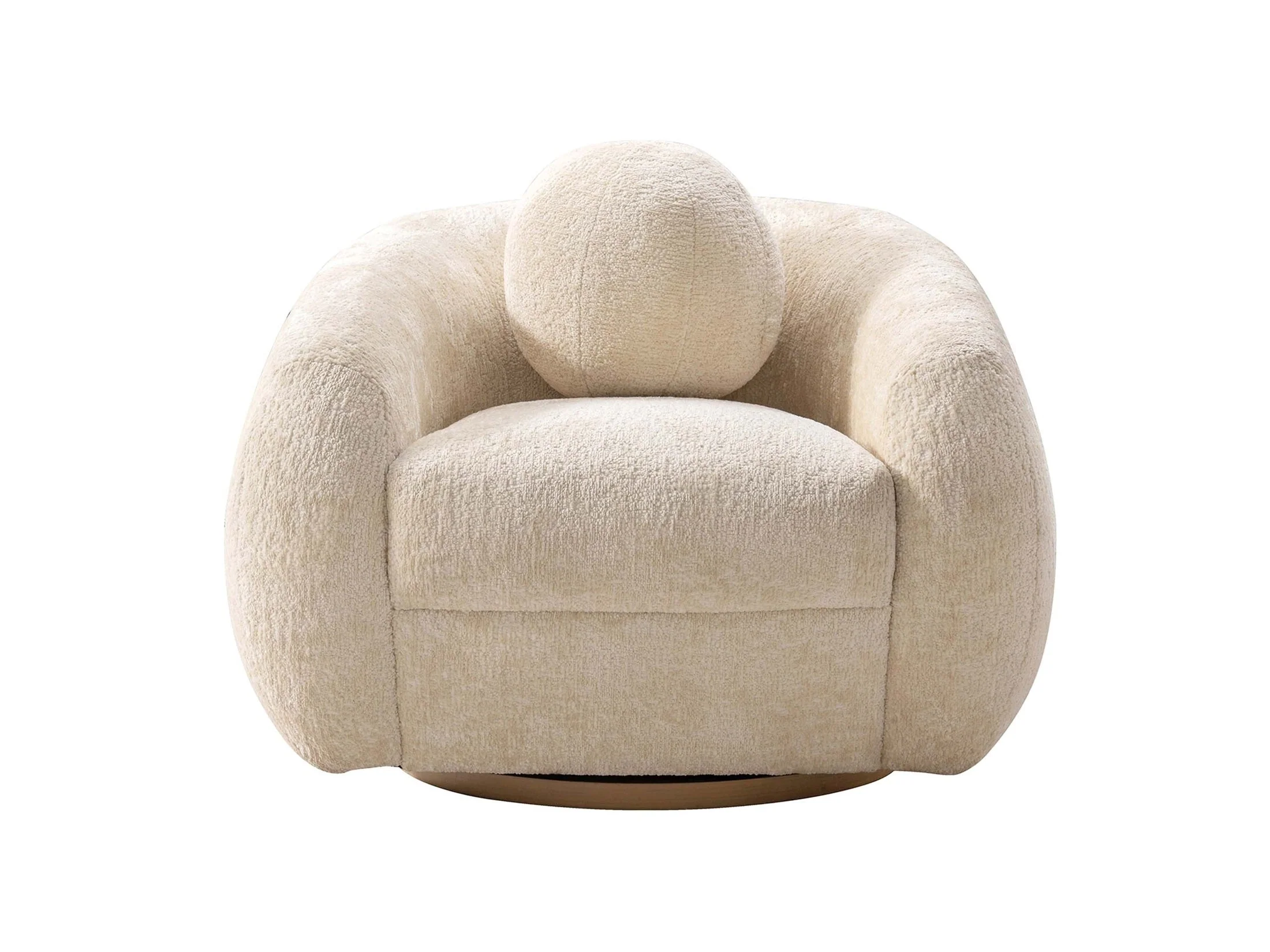 Tribeca Accent Chair in Cream