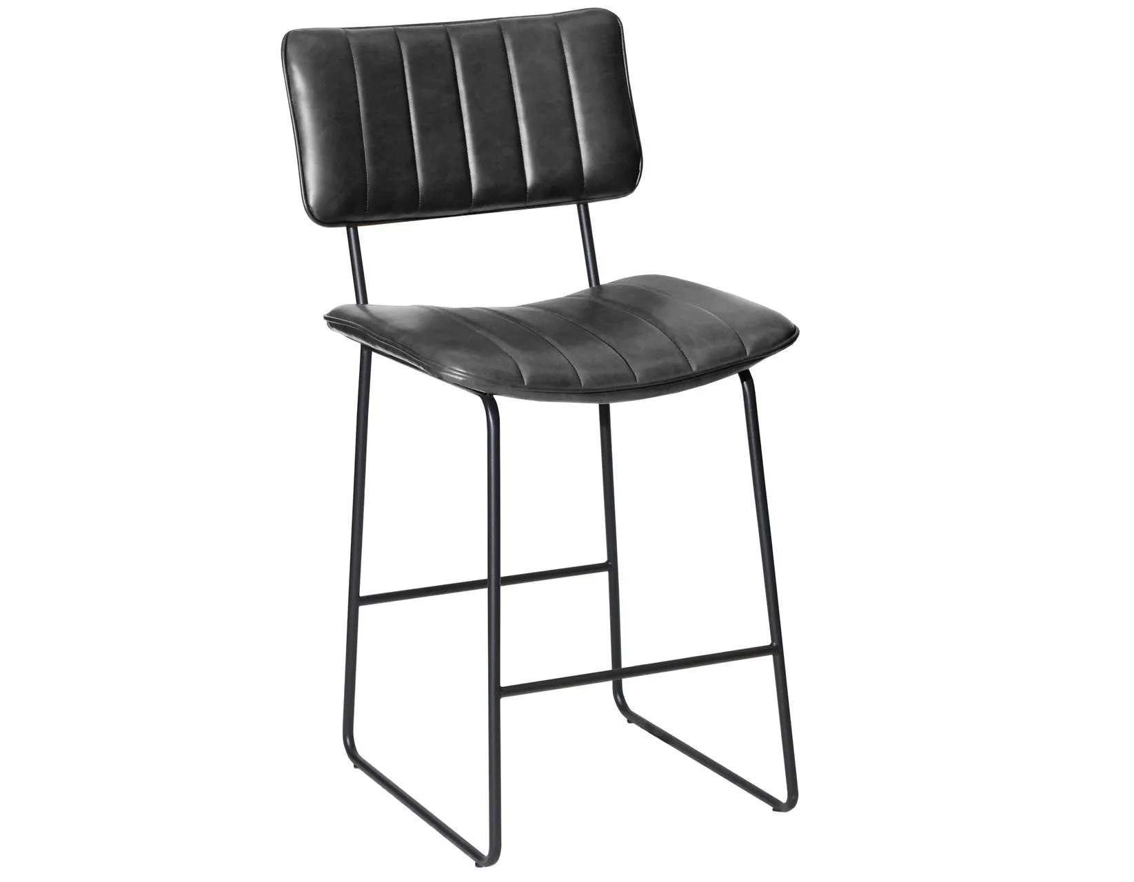 Tribeca Black 24″ Commercial Grade Counter Stool - Image 2