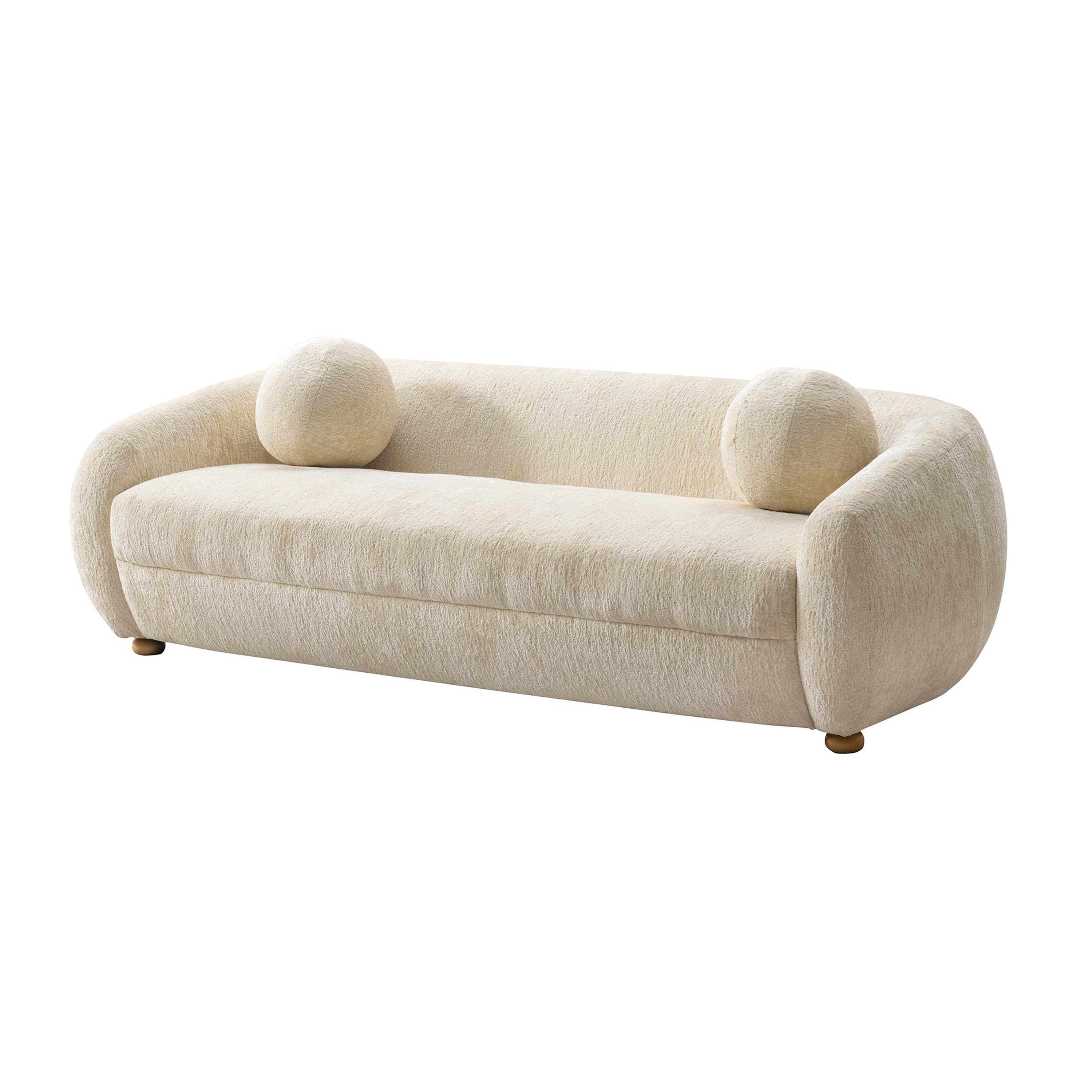 Tribeca Sofa and Accent Chair in Cream (set of 2) - Image 11
