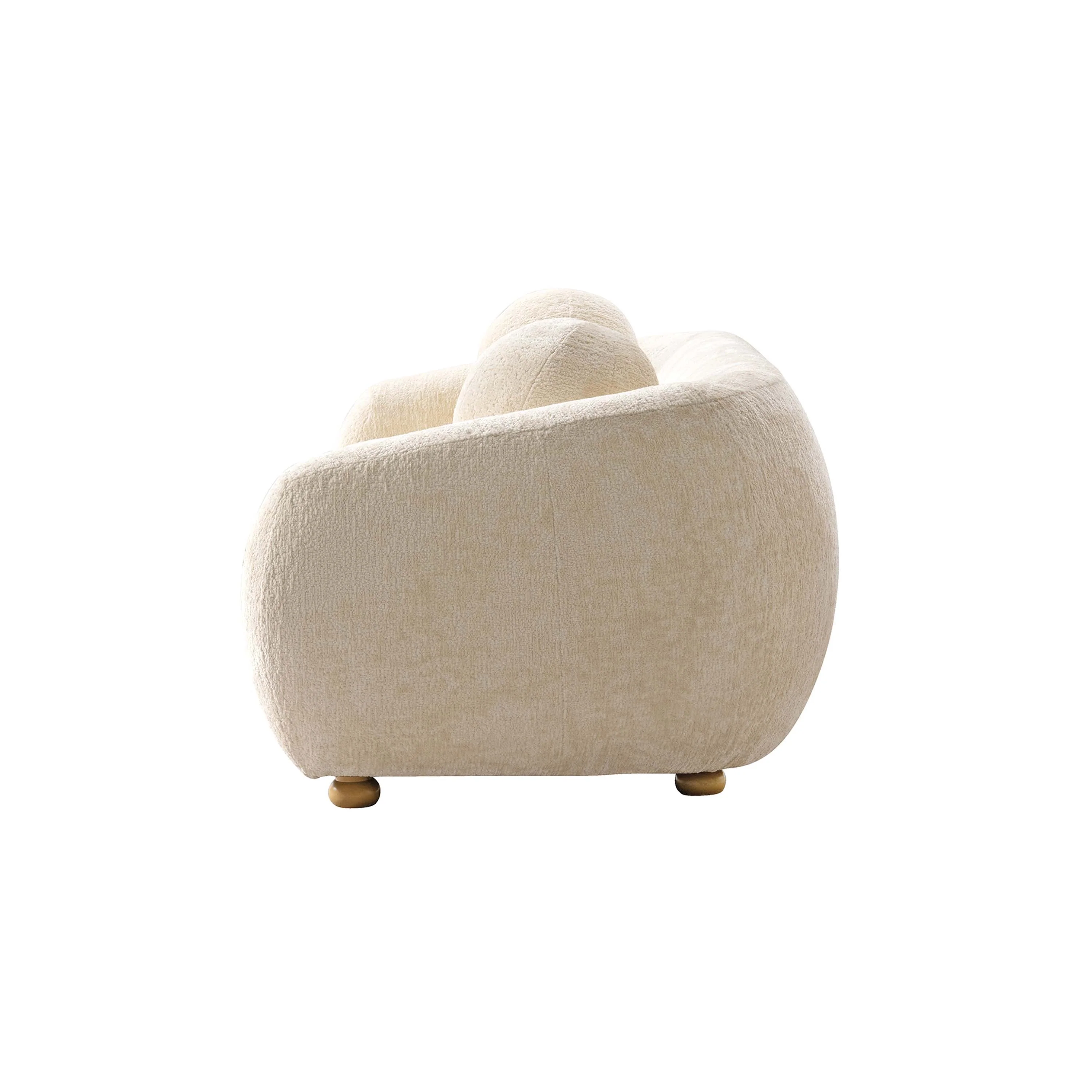 Tribeca Sofa and Accent Chairs in Cream (set of 3) - Image 13