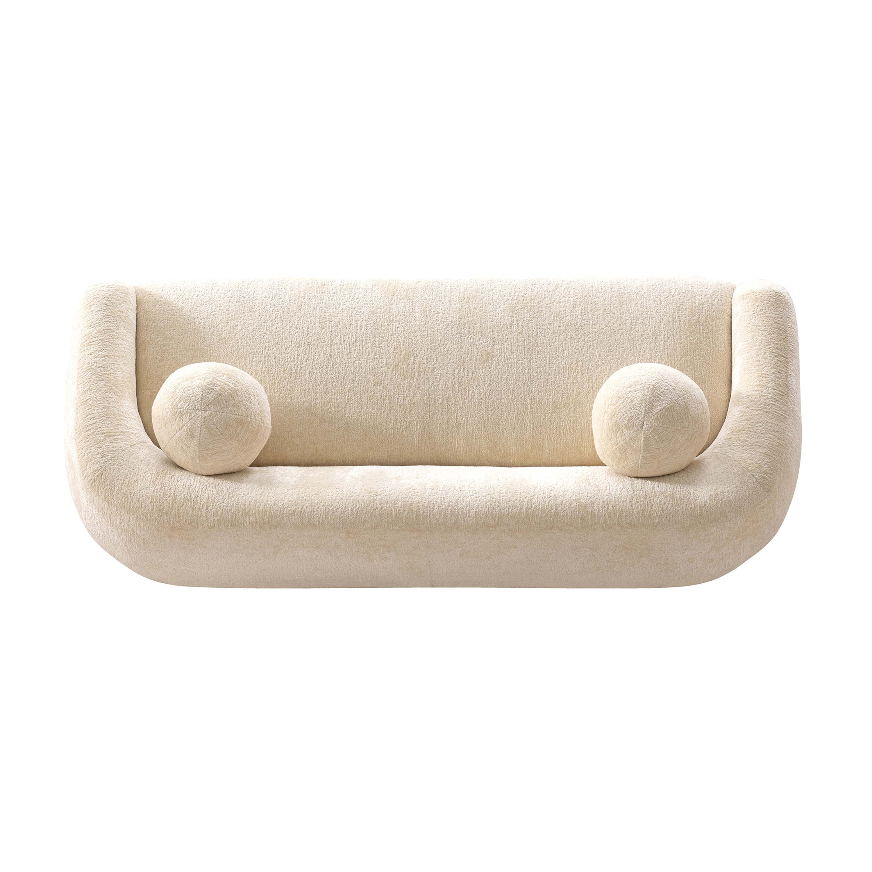 Tribeca Sofa and Accent Chairs in Cream (set of 3) - Image 16