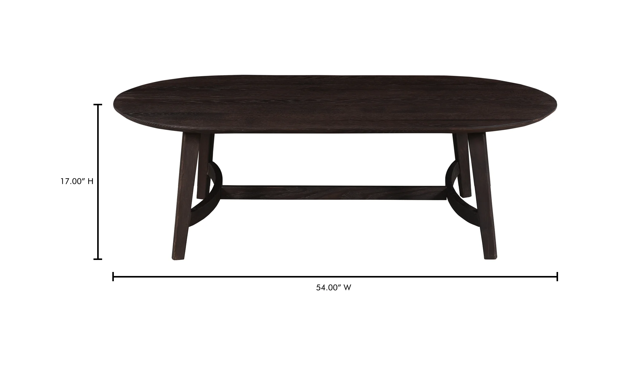 Trie Coffee Table Dark Brown - Image 9