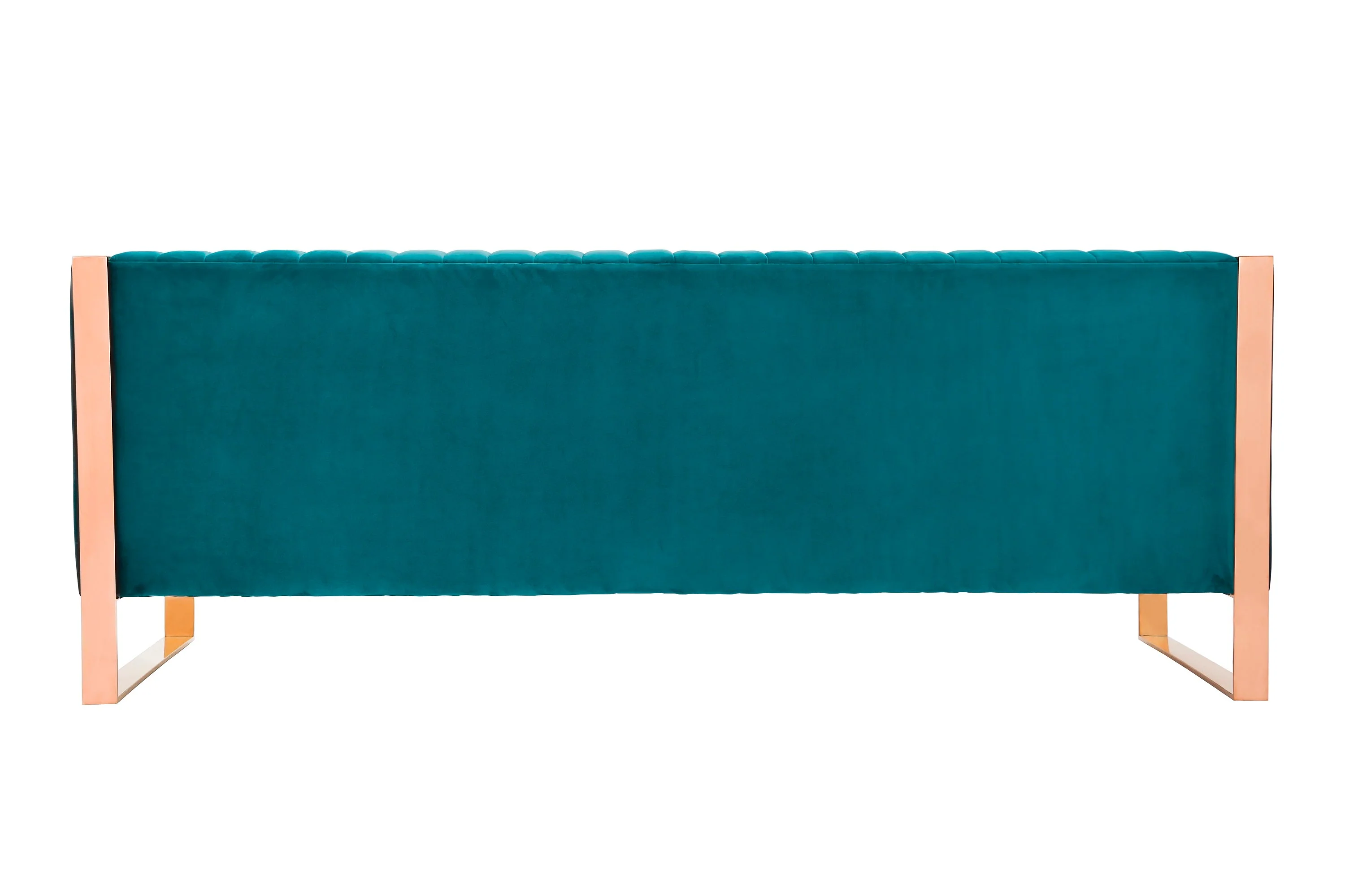 Trillium 3 Piece - Sofa, Loveseat and Armchair Set in Teal and Gold - Image 10