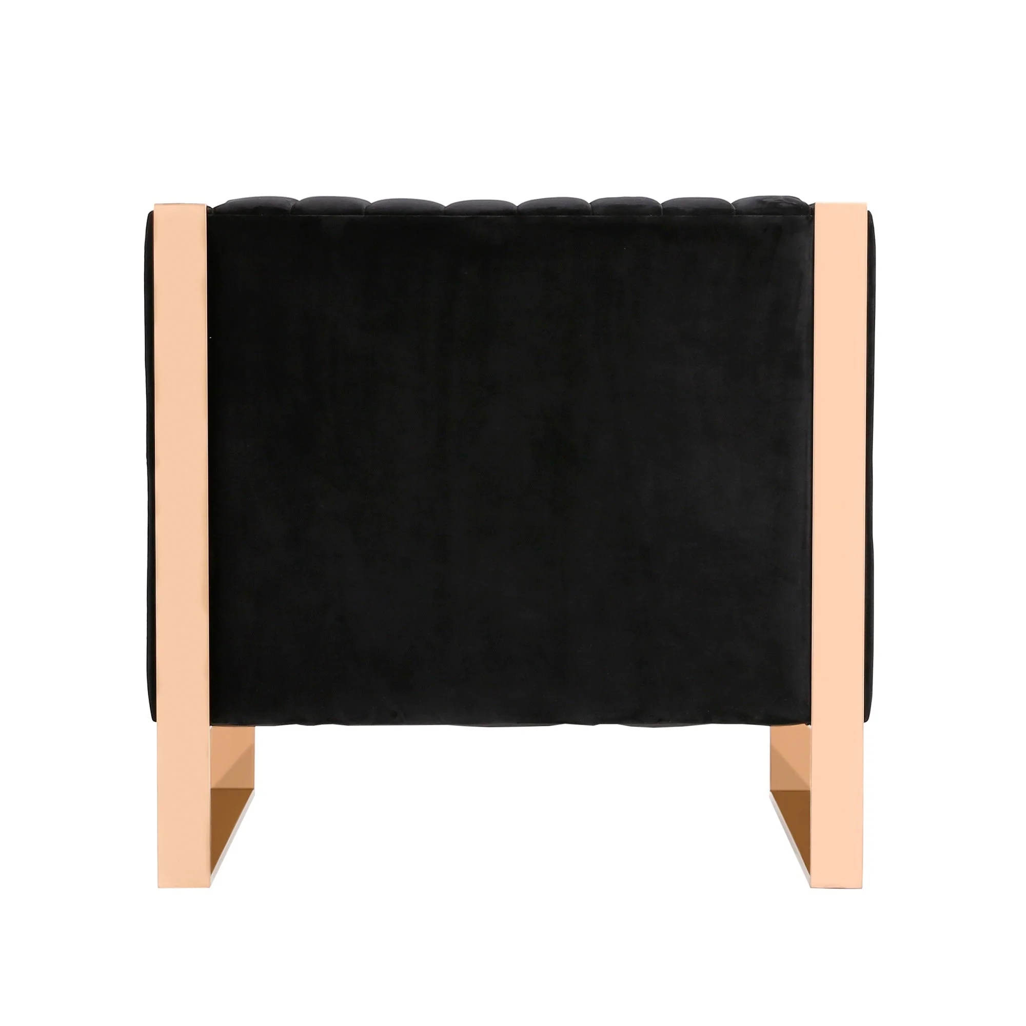 Trillium Accent Chair in Black and Gold - Image 5