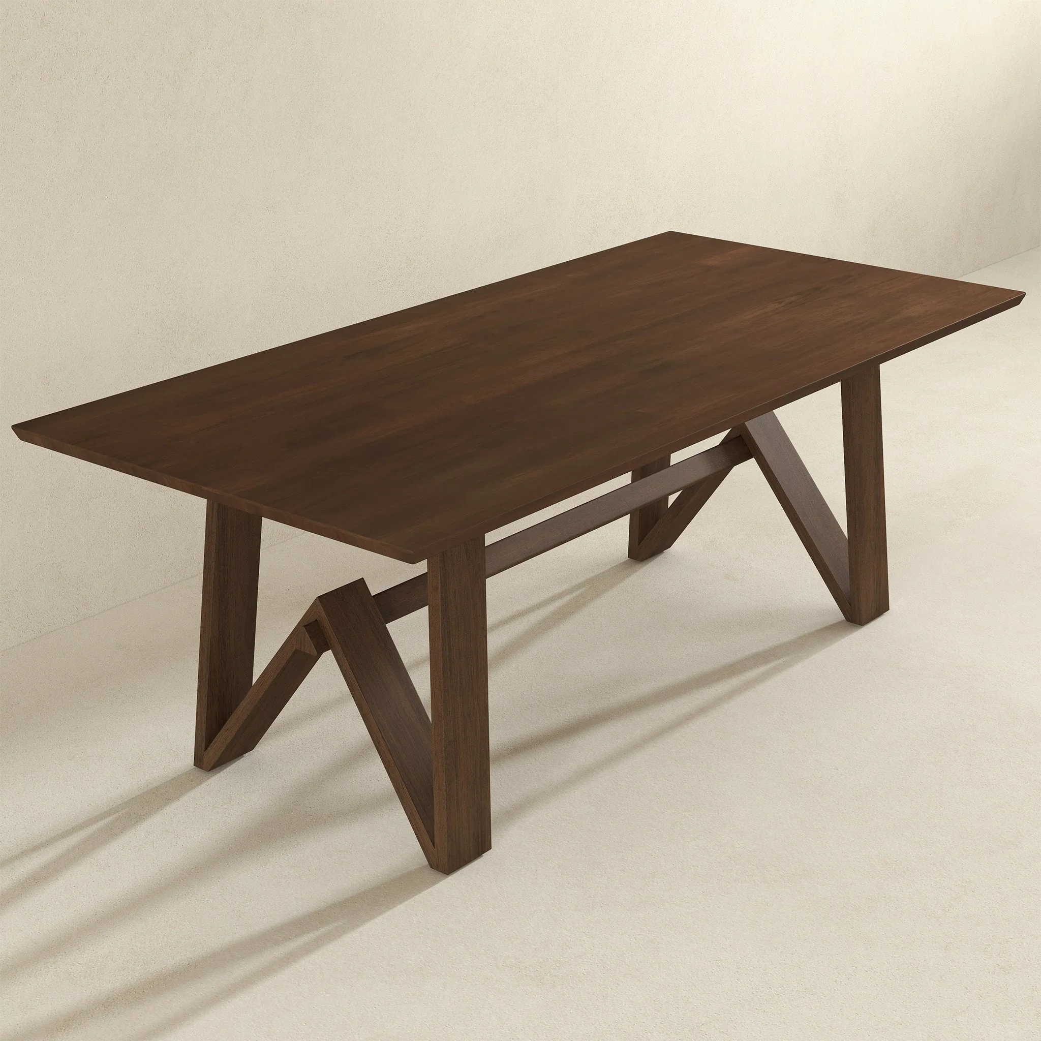 Trimont Rectangular 78" Solid Wood Dining Table - Image 5