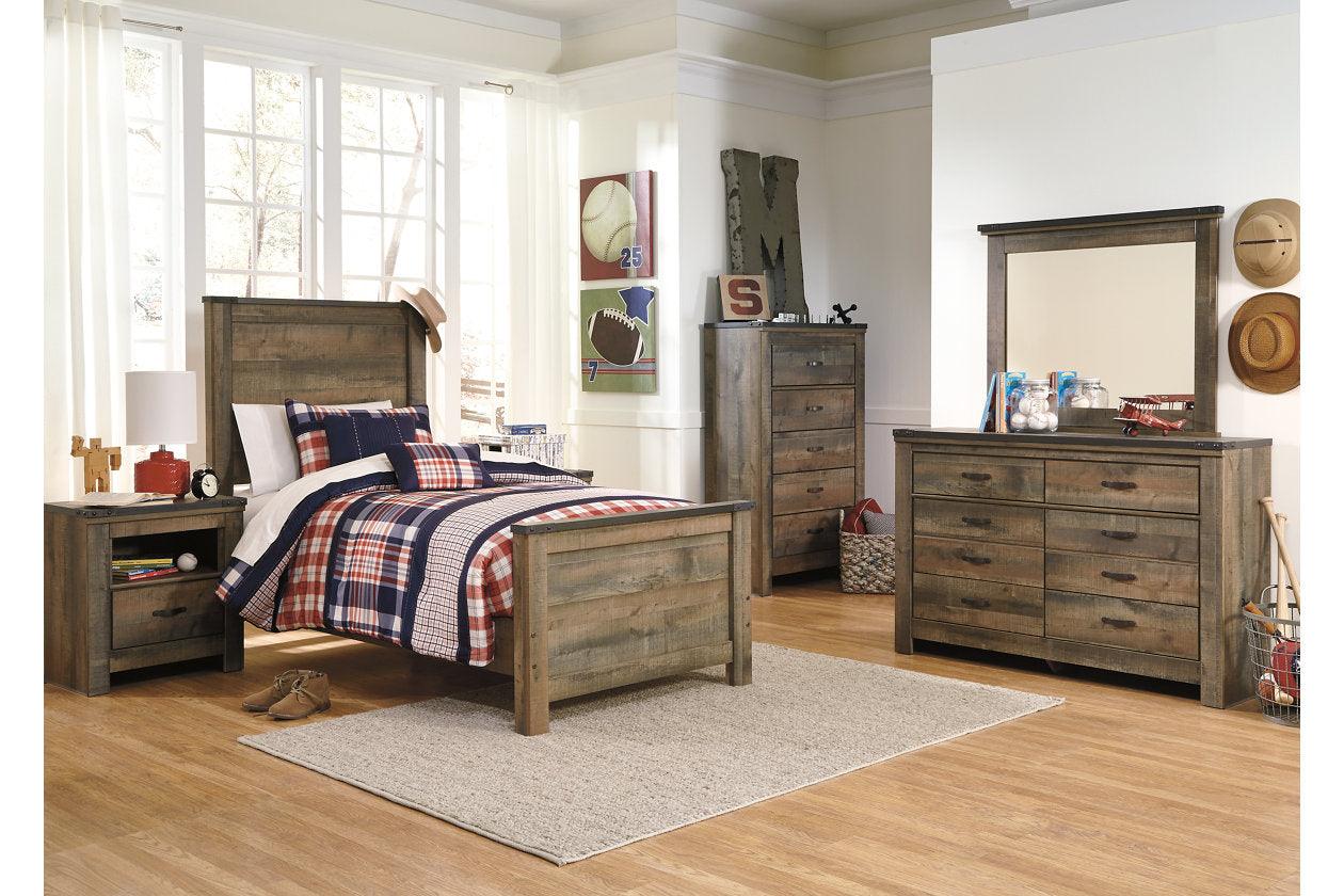 Trinell Brown Nightstand - Image 2