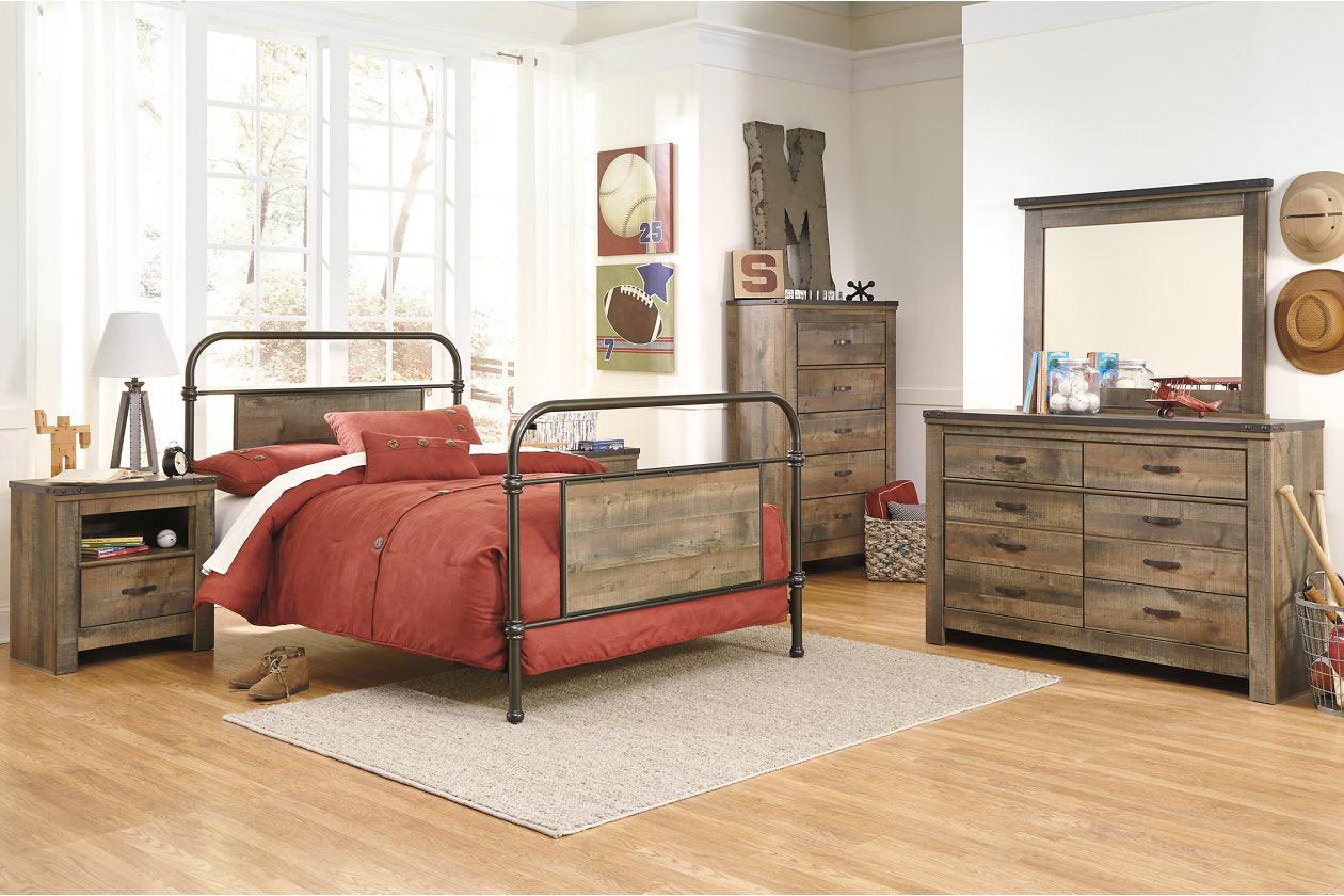 Trinell Brown Nightstand - Image 5