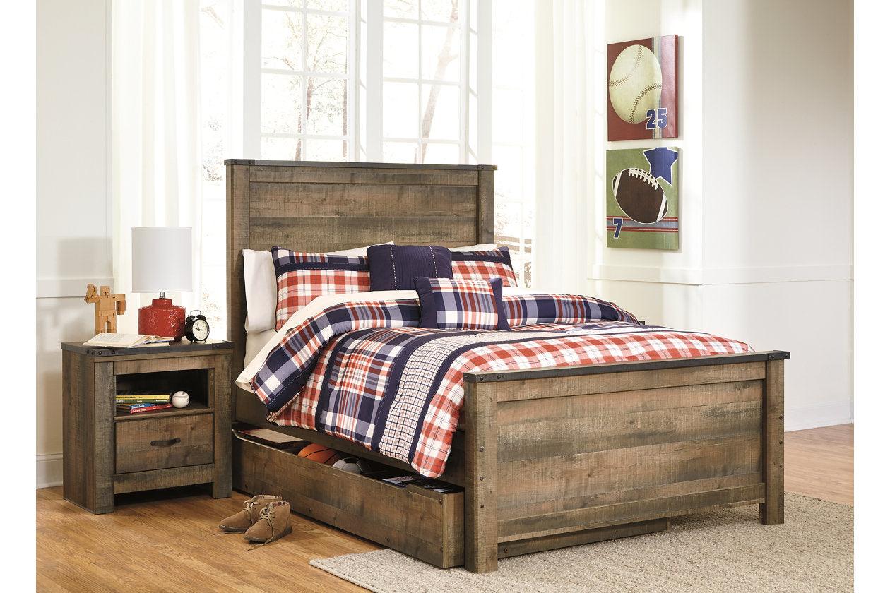 Trinell Brown Nightstand - Image 6