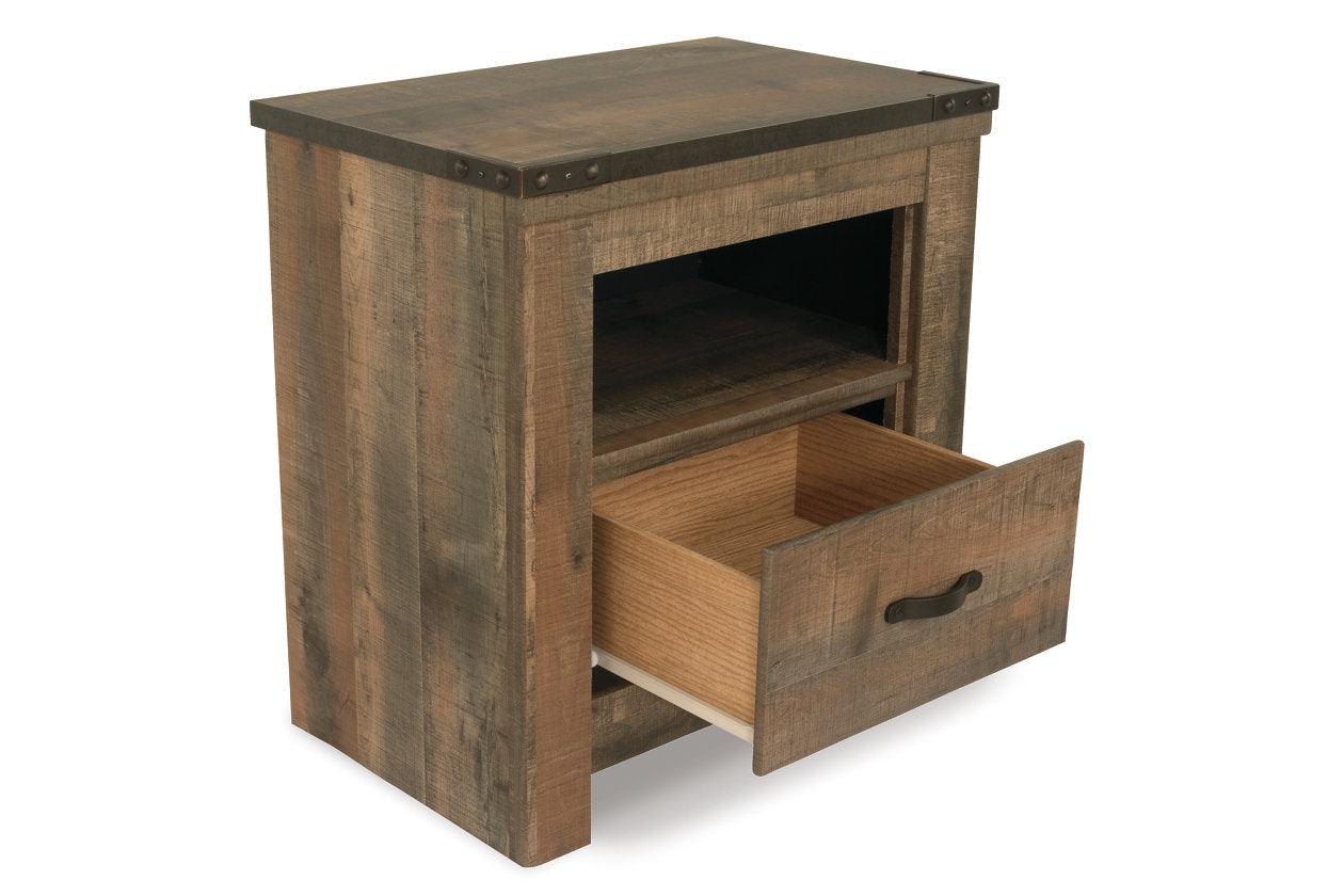 Trinell Brown Nightstand - Image 8