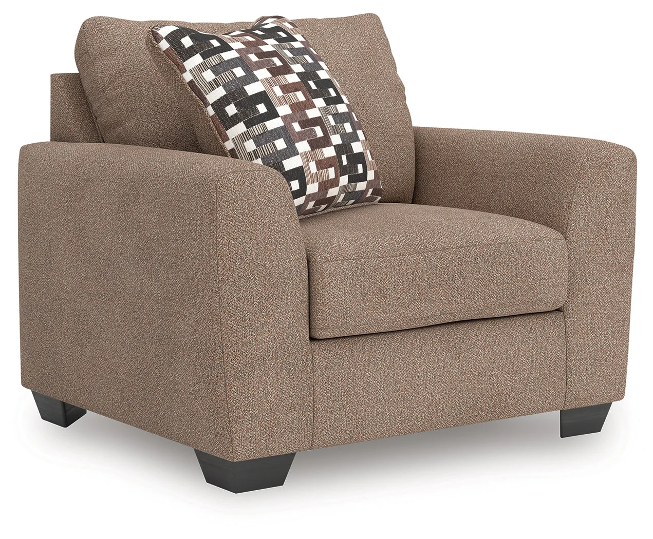 Triston-Peaks Suede Oversized Chair - Image 2